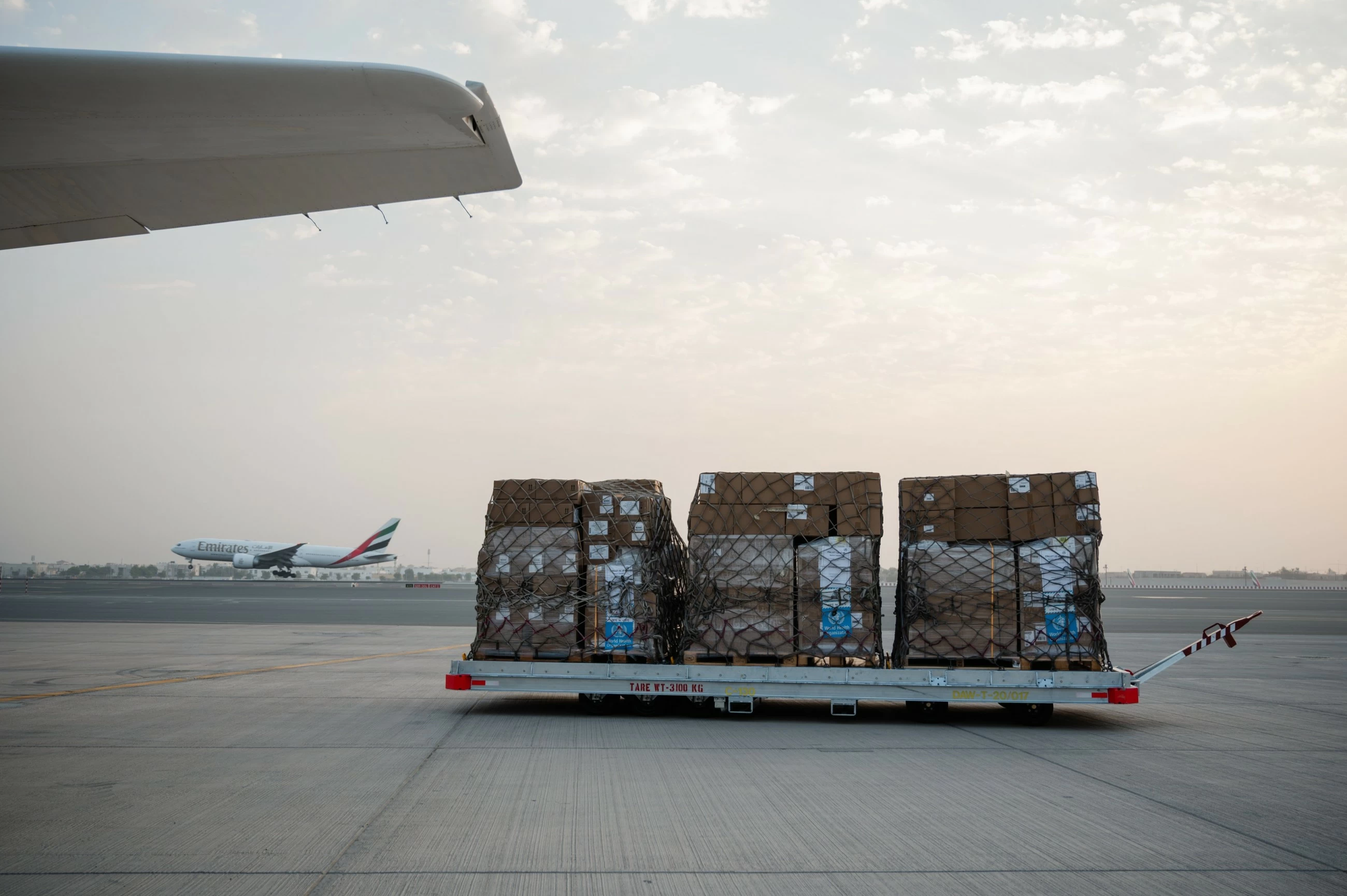 Dubai Humanitarian facilitates new air bridge to deliver critical WHO medical supplies to Gaza