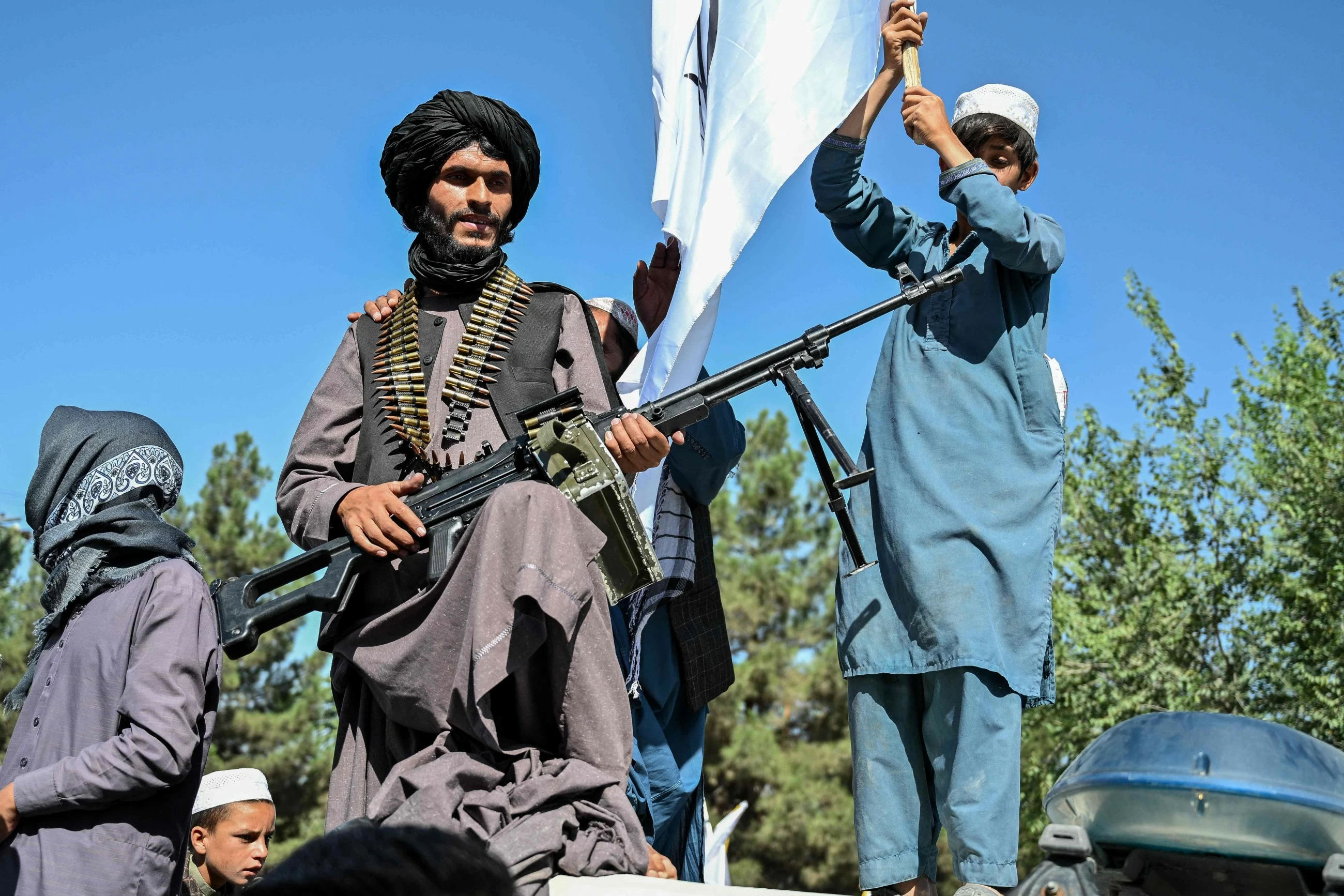 Flags, music as Taliban authorities mark five years ruling Afghanistan