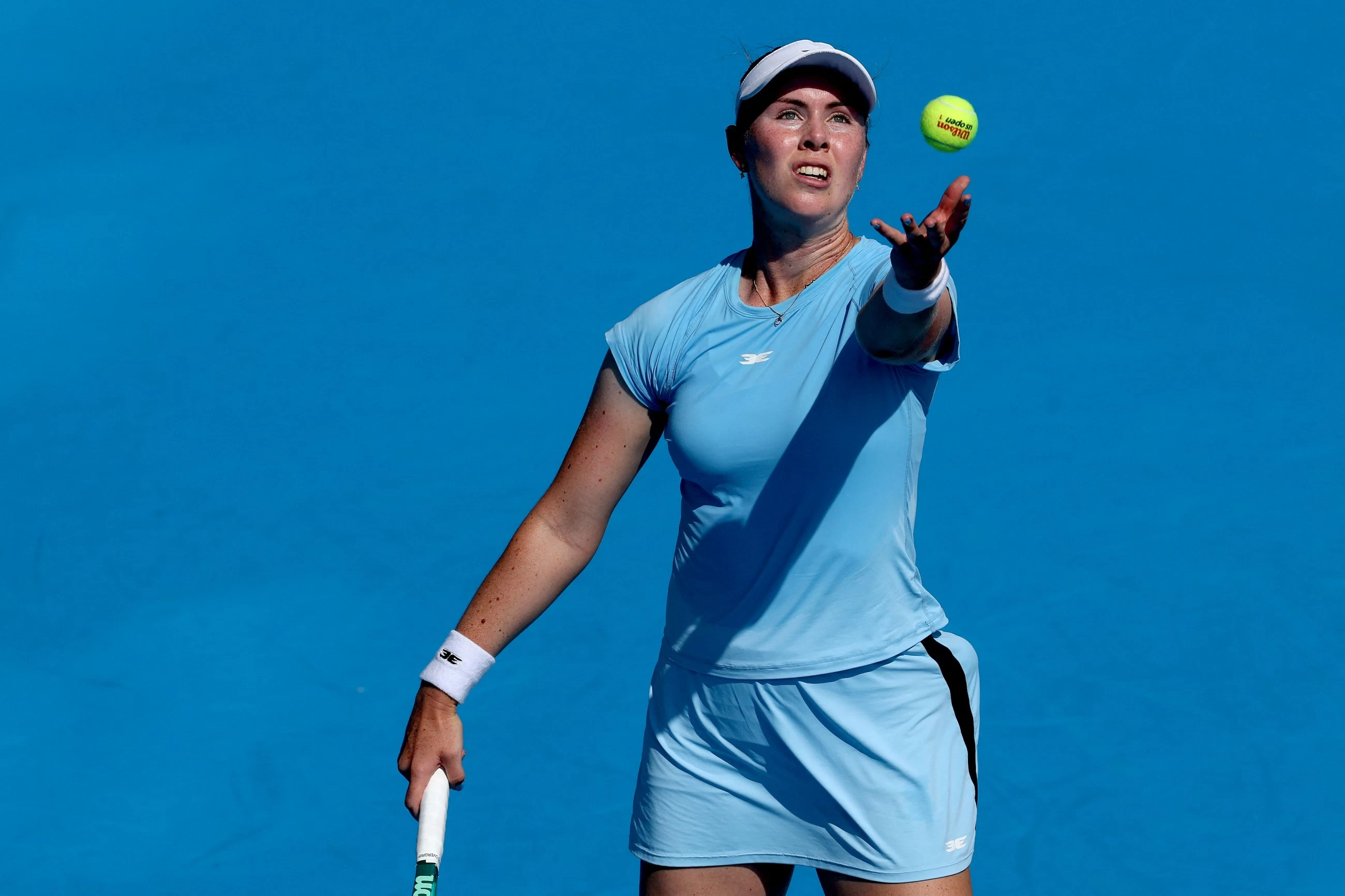 Sabalenka squeezes out win on sixth match point in Cincinnati