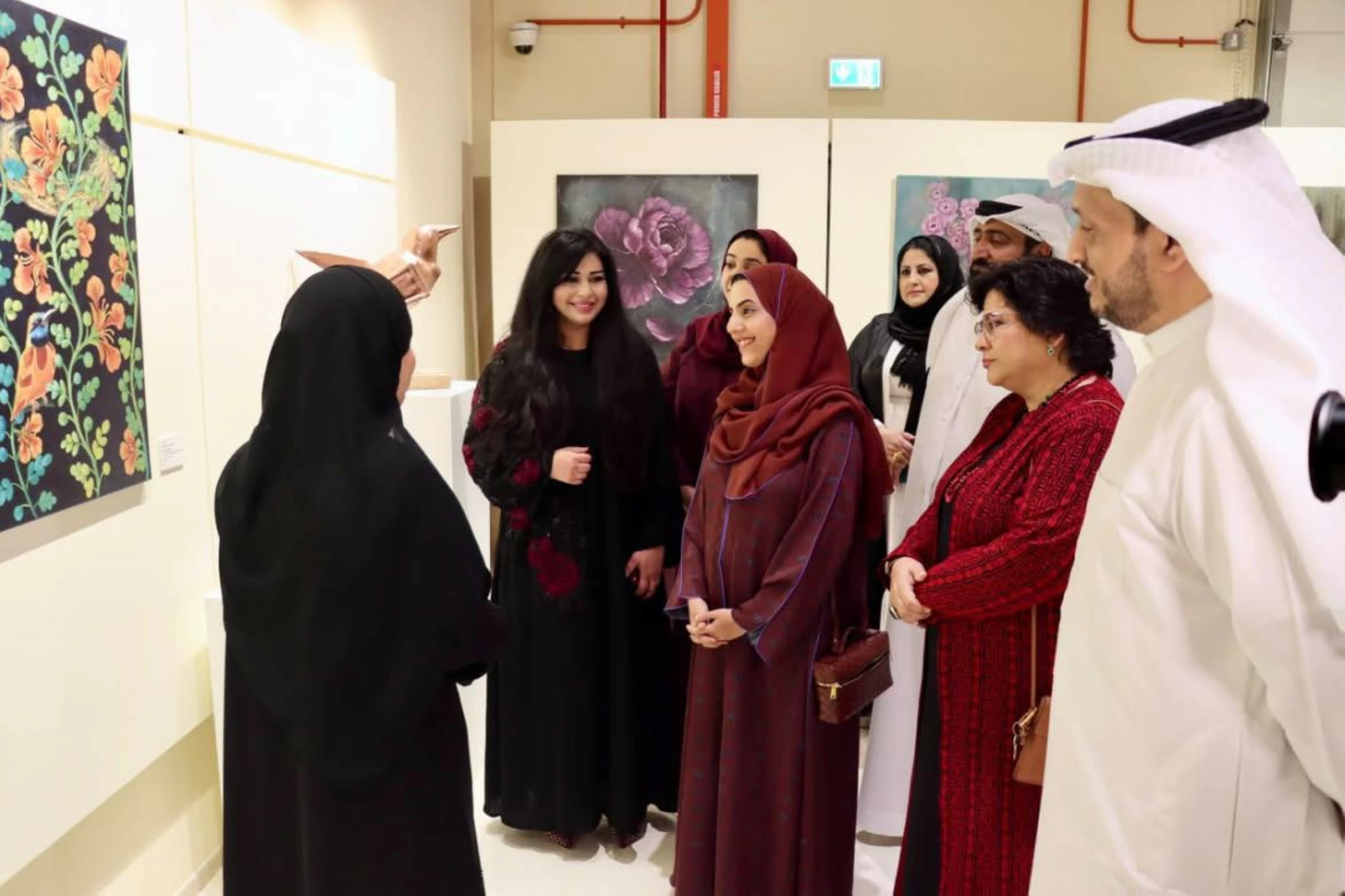 Past forward: Emirati artists brush heritage with contemporary colours at Aswar