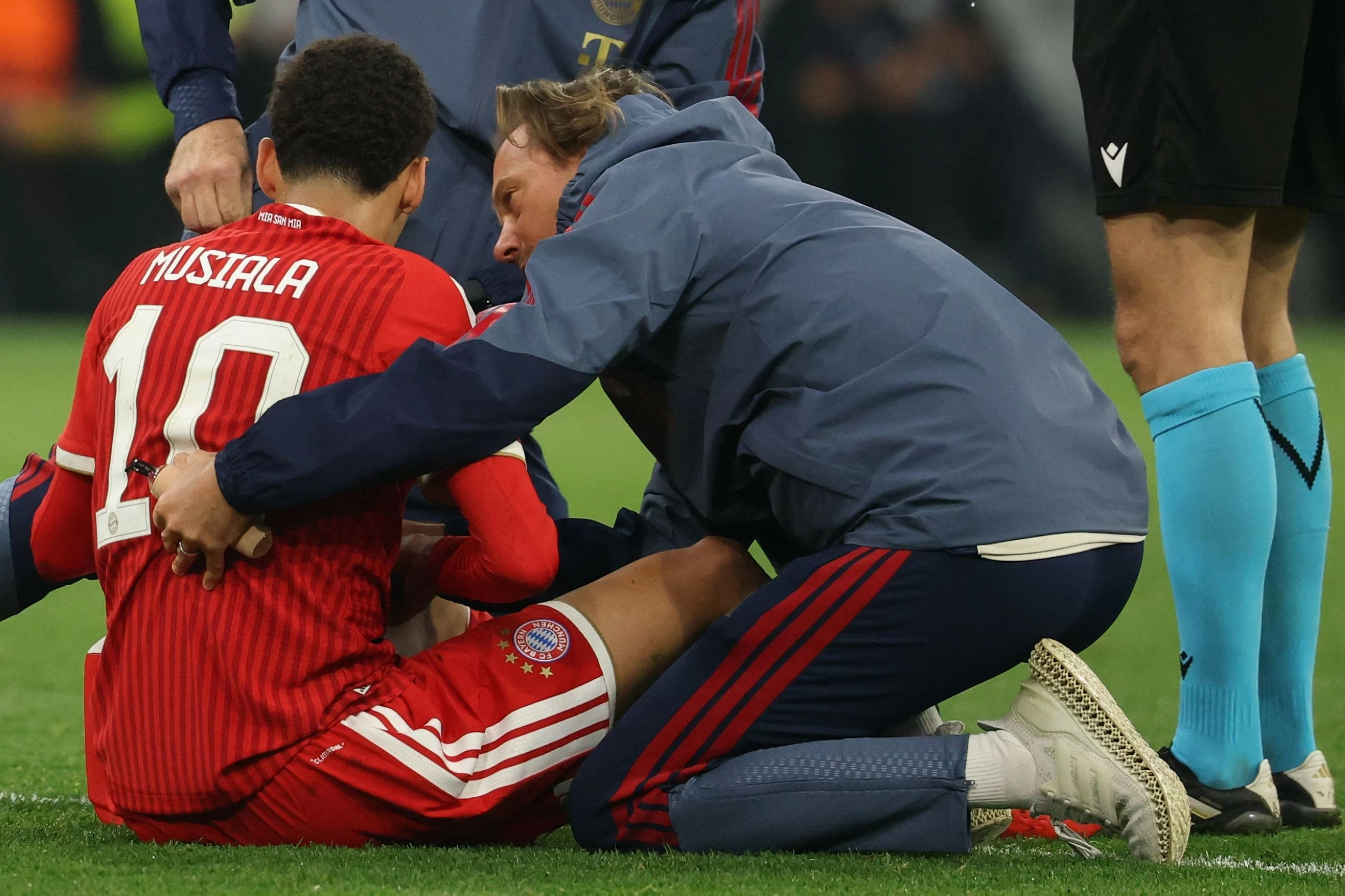 Bayern midfielder Jamal Musiala reveals 'neurological' issue after collapse during game for second time