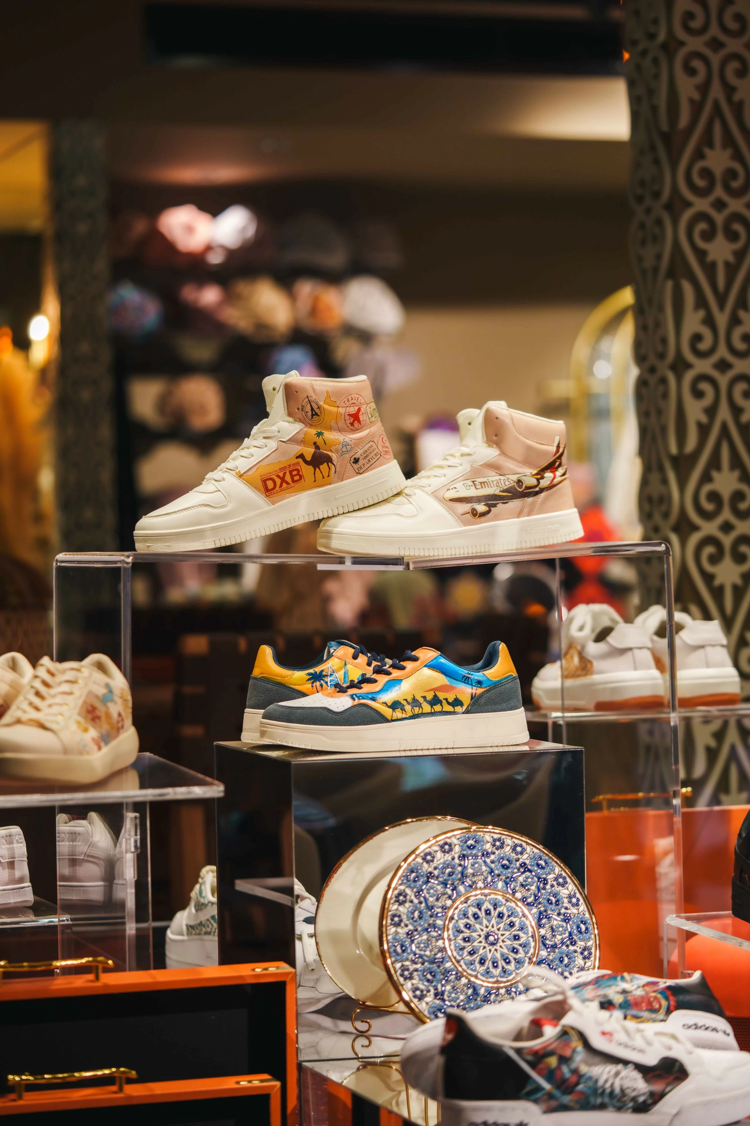 Walking your story: Local designer turns sneakers into wearable art