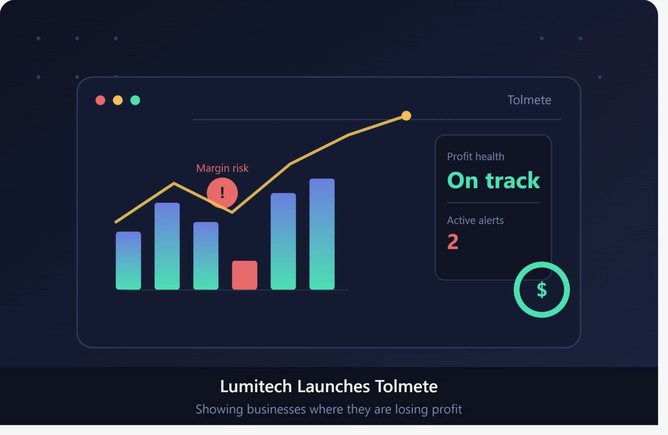 Lumitech launches Tolmete to show businesses where they are losing profit
