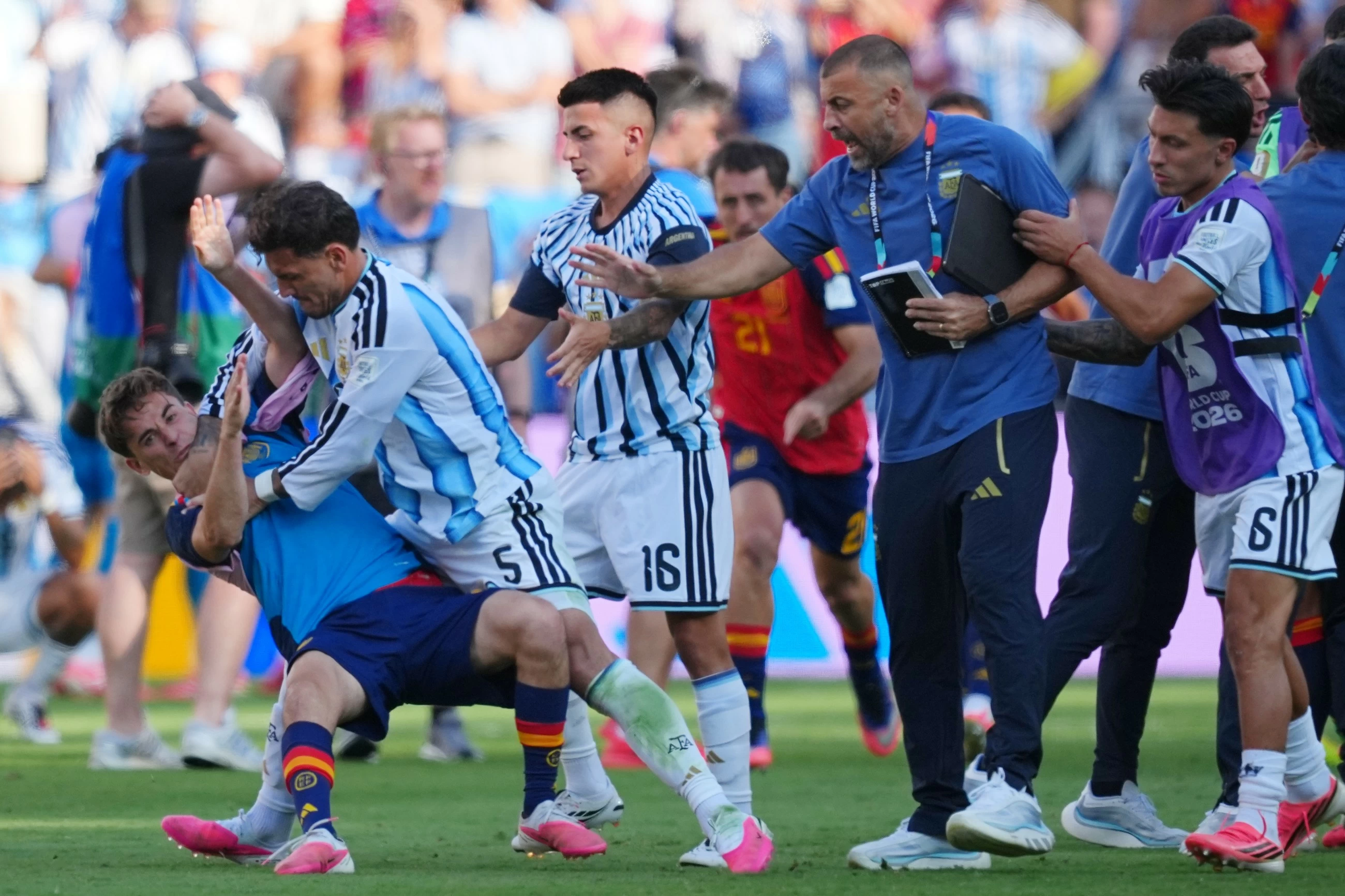 Argentina's Leandro Paredes suspended for 10 games for World Cup fight