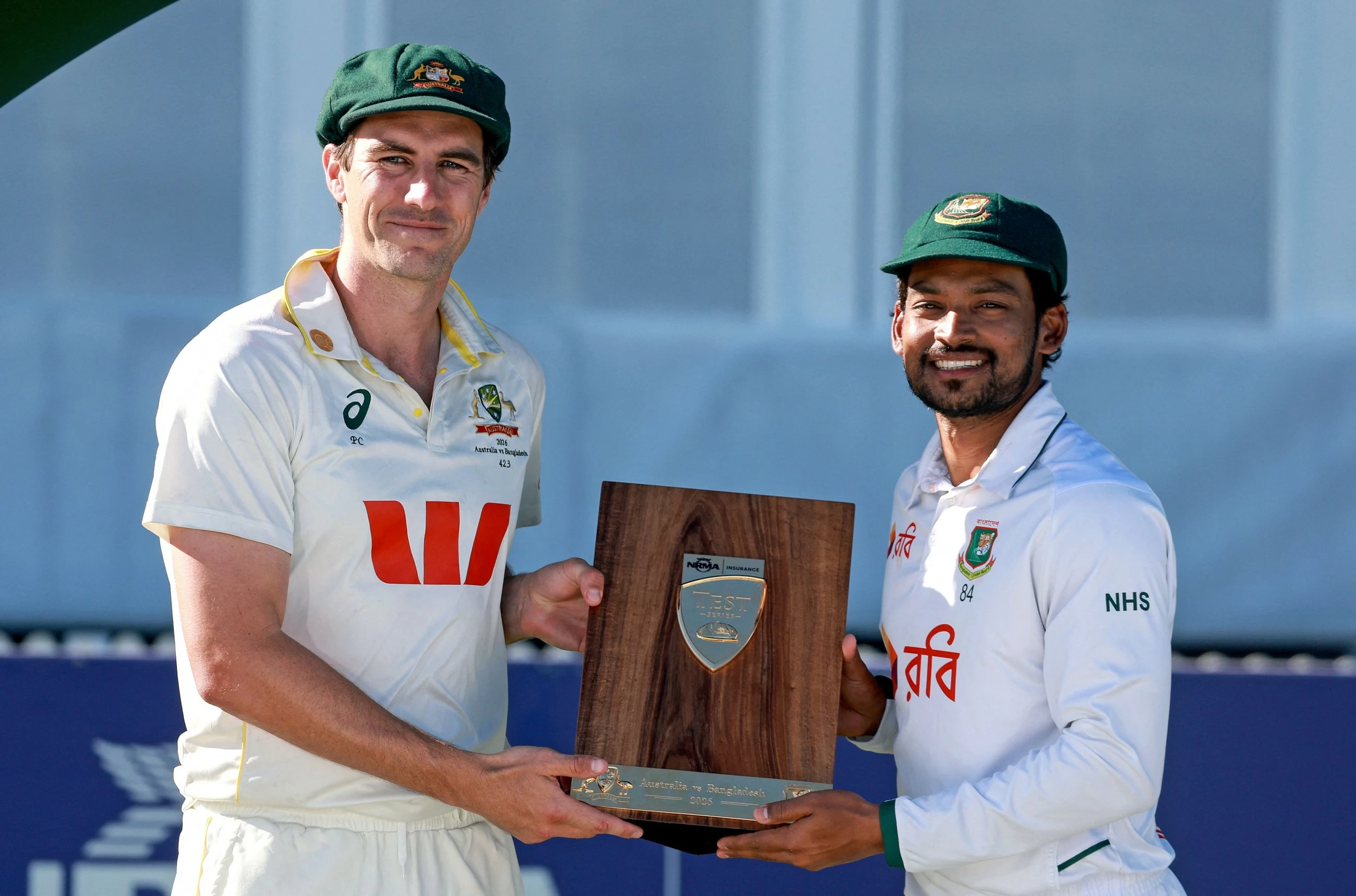 Australia thrash Bangladesh by innings and 51 runs in Mackay to tie series
