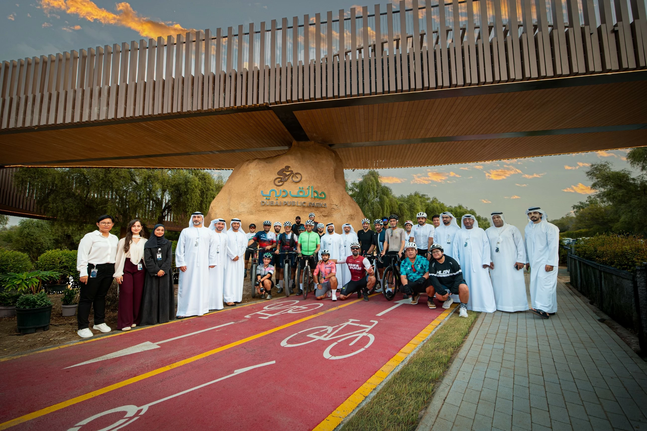 Dubai opens new 102-metre landmark bridge for cyclists, hikers at Mushrif National Park
