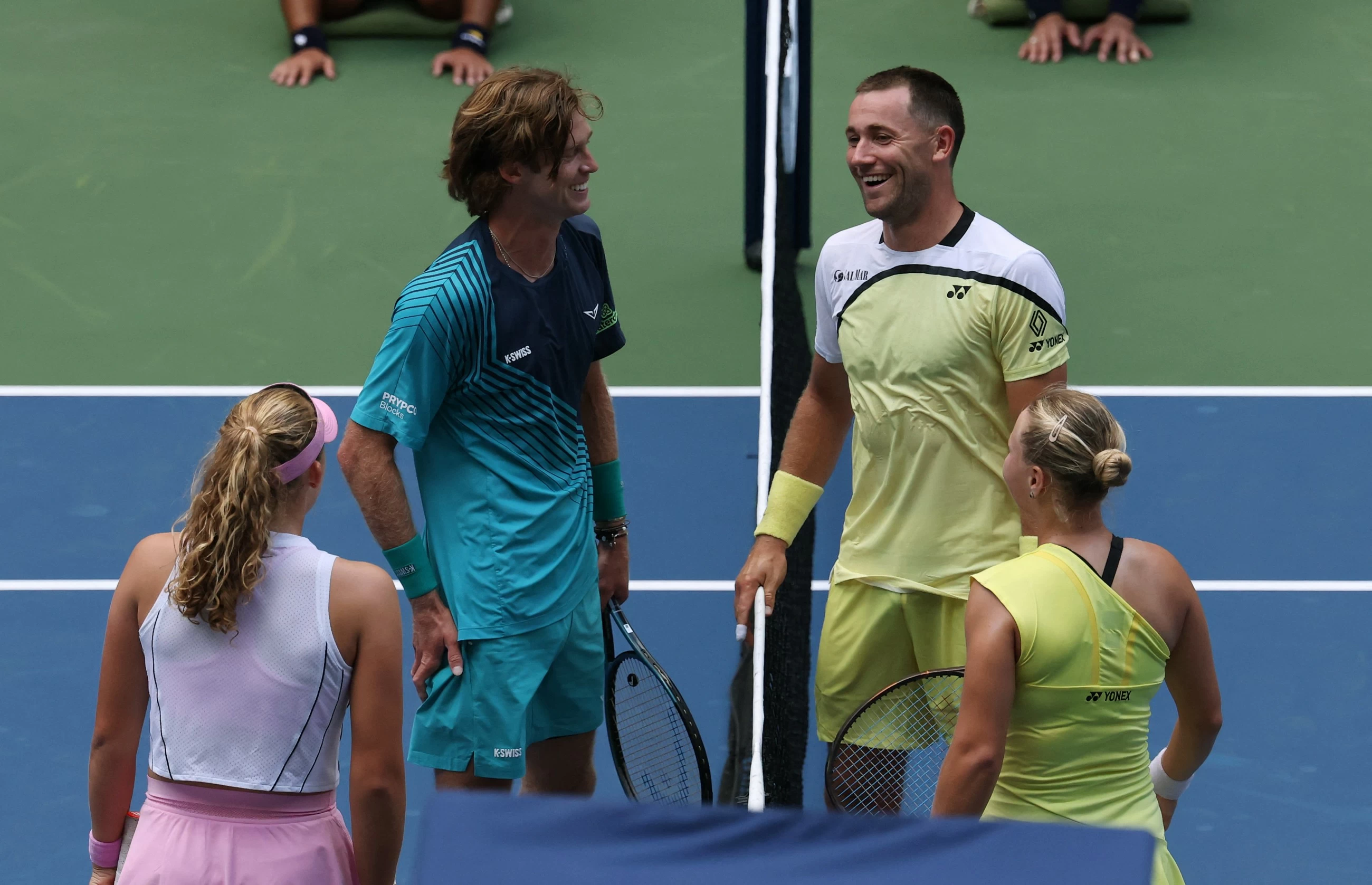Andreeva wins with Rublev in US Open mixed doubles, then reveals she had a crush on her partner