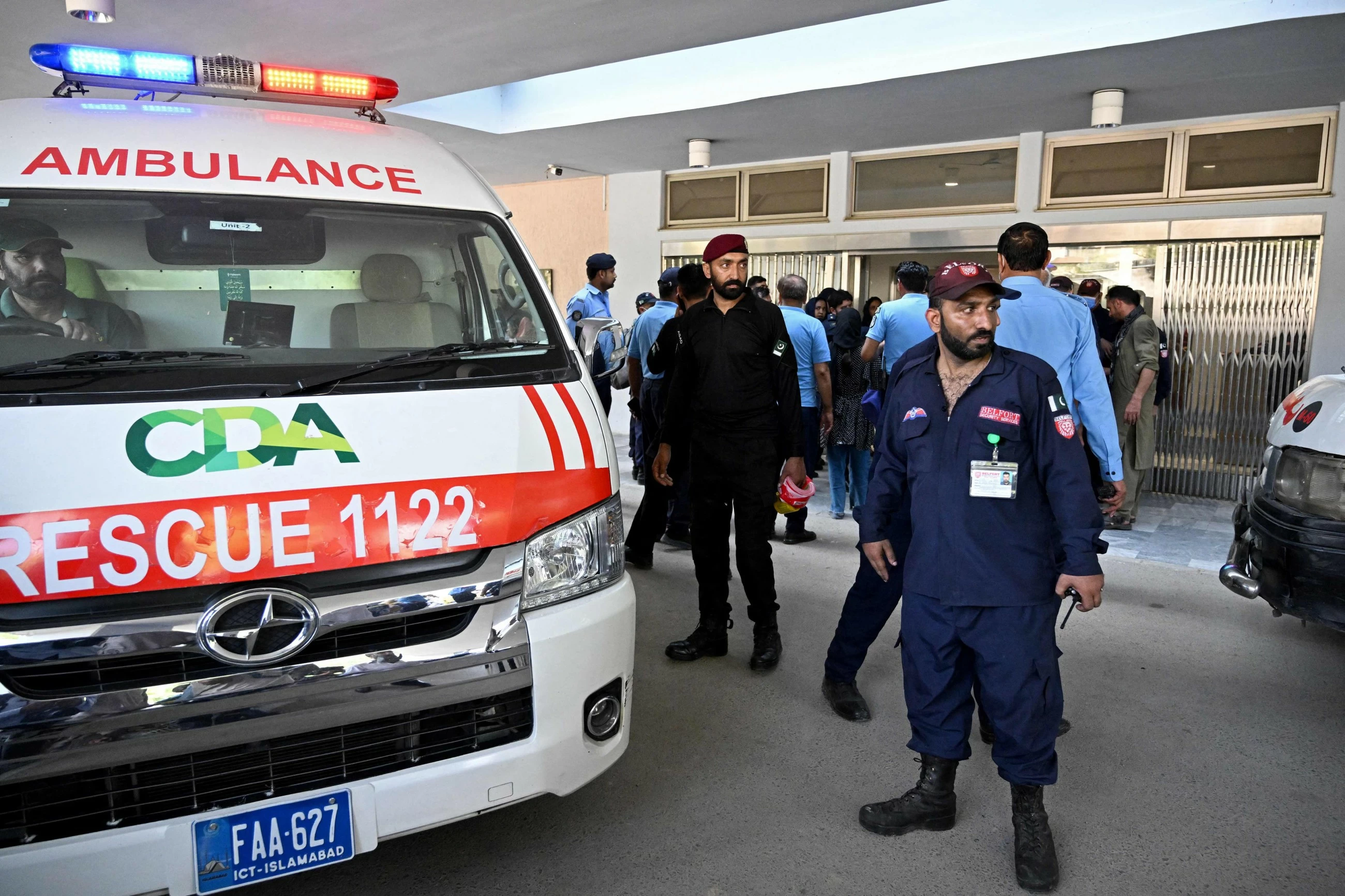 'Black smoke' chokes maternity ward as PIMS Hospital fire kills 14 infants