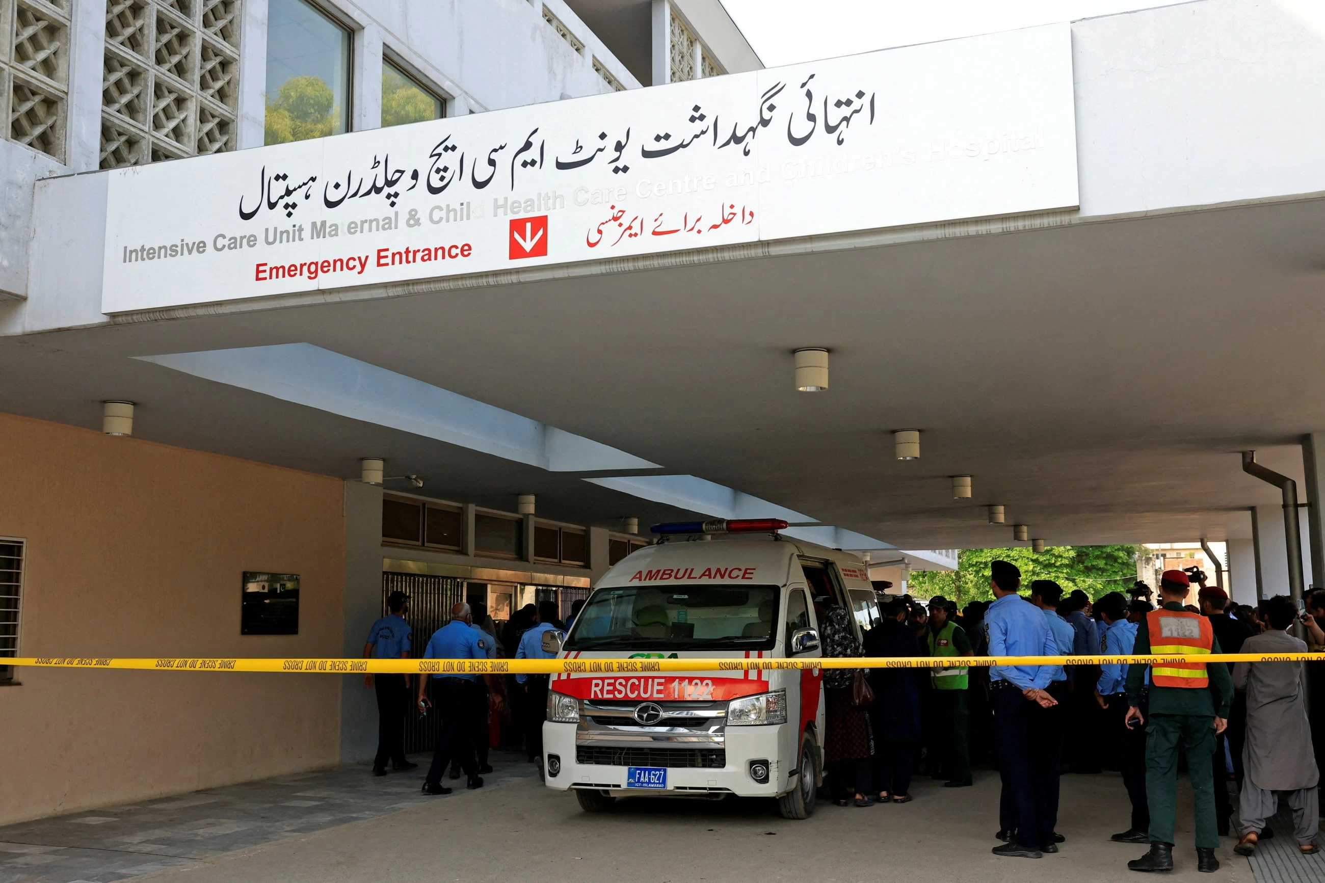 'Black smoke' chokes maternity ward as PIMS Hospital fire kills 14 infants
