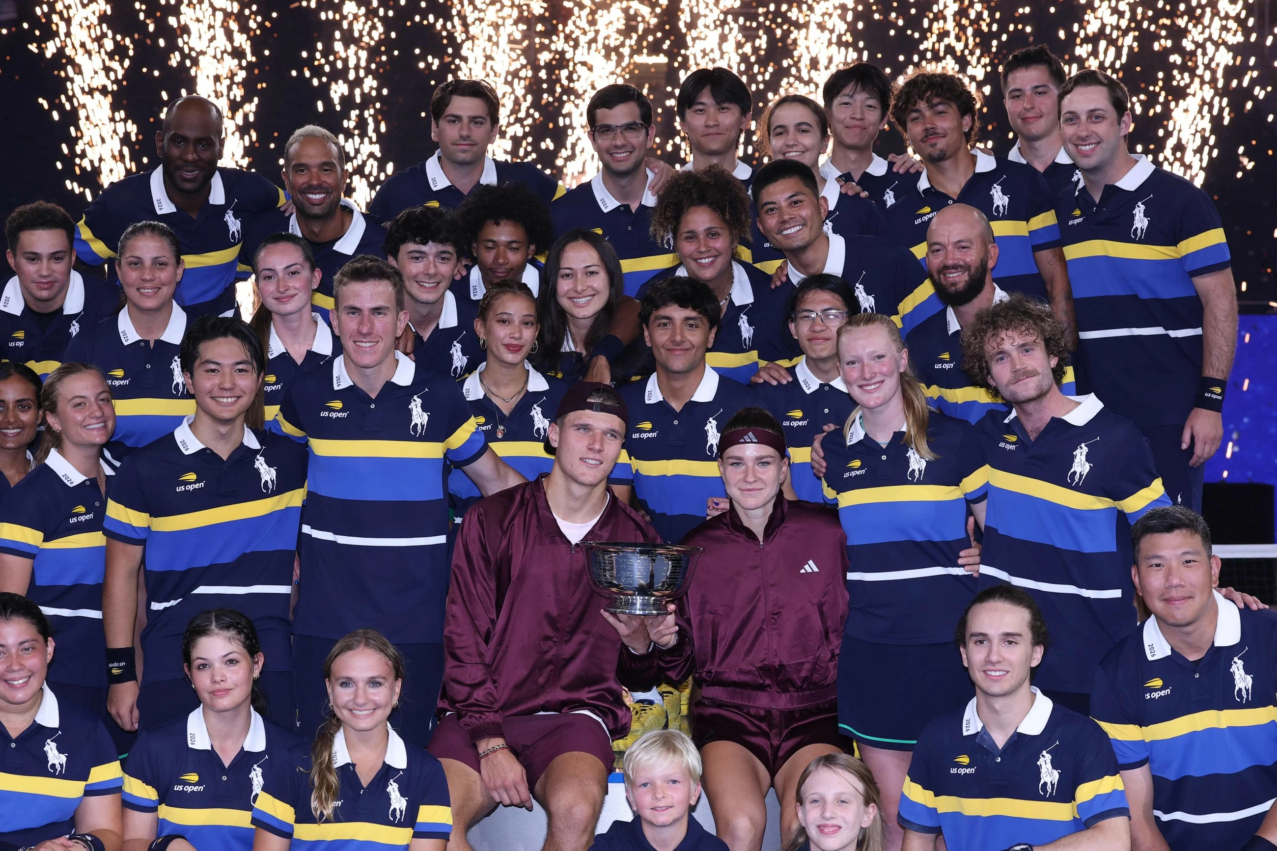 Karolina Muchova and Jakub Mensik win the US Open mixed doubles championship
