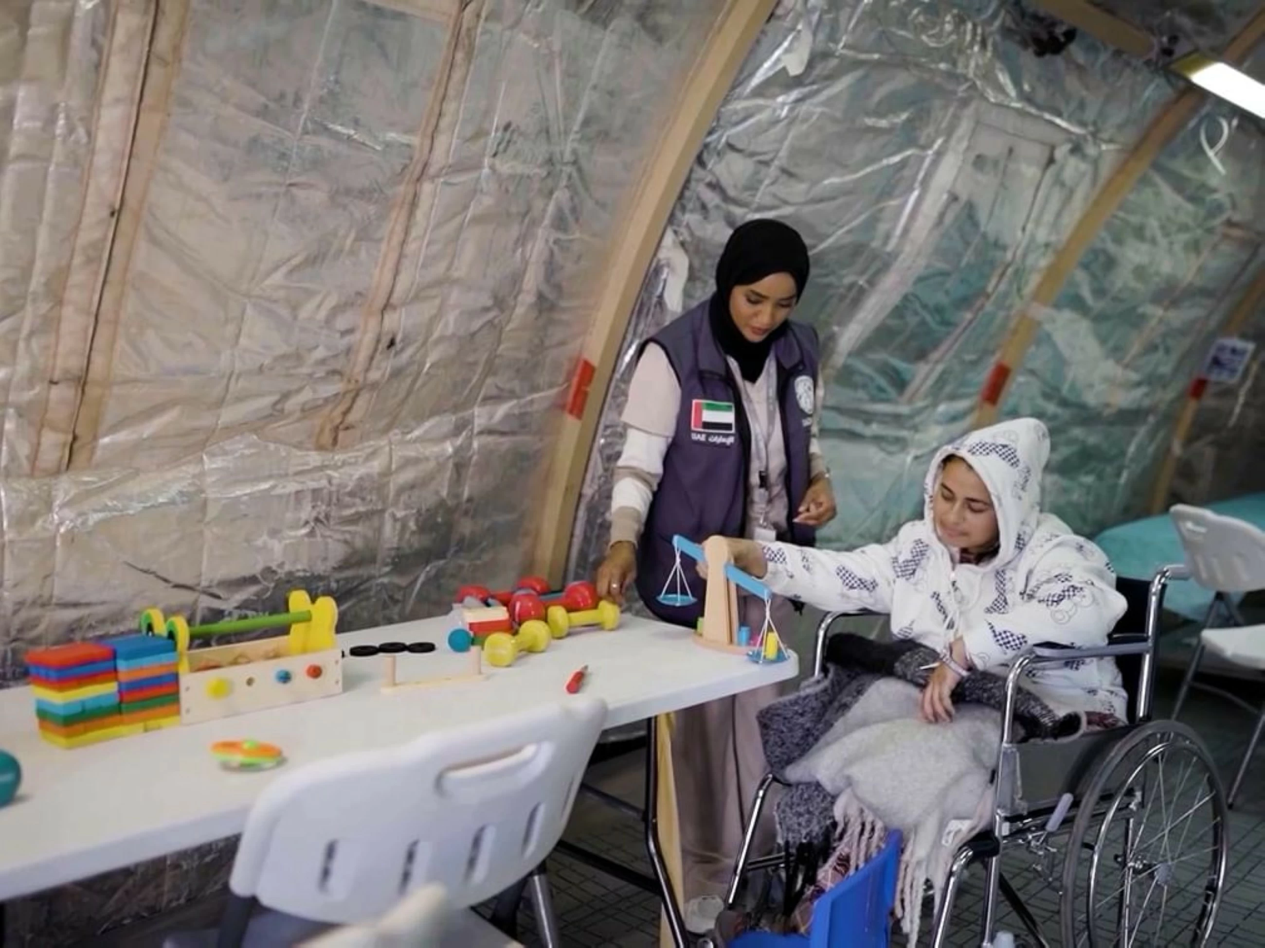Emirati women support Palestinians through Operation Chivalrous Knight 3