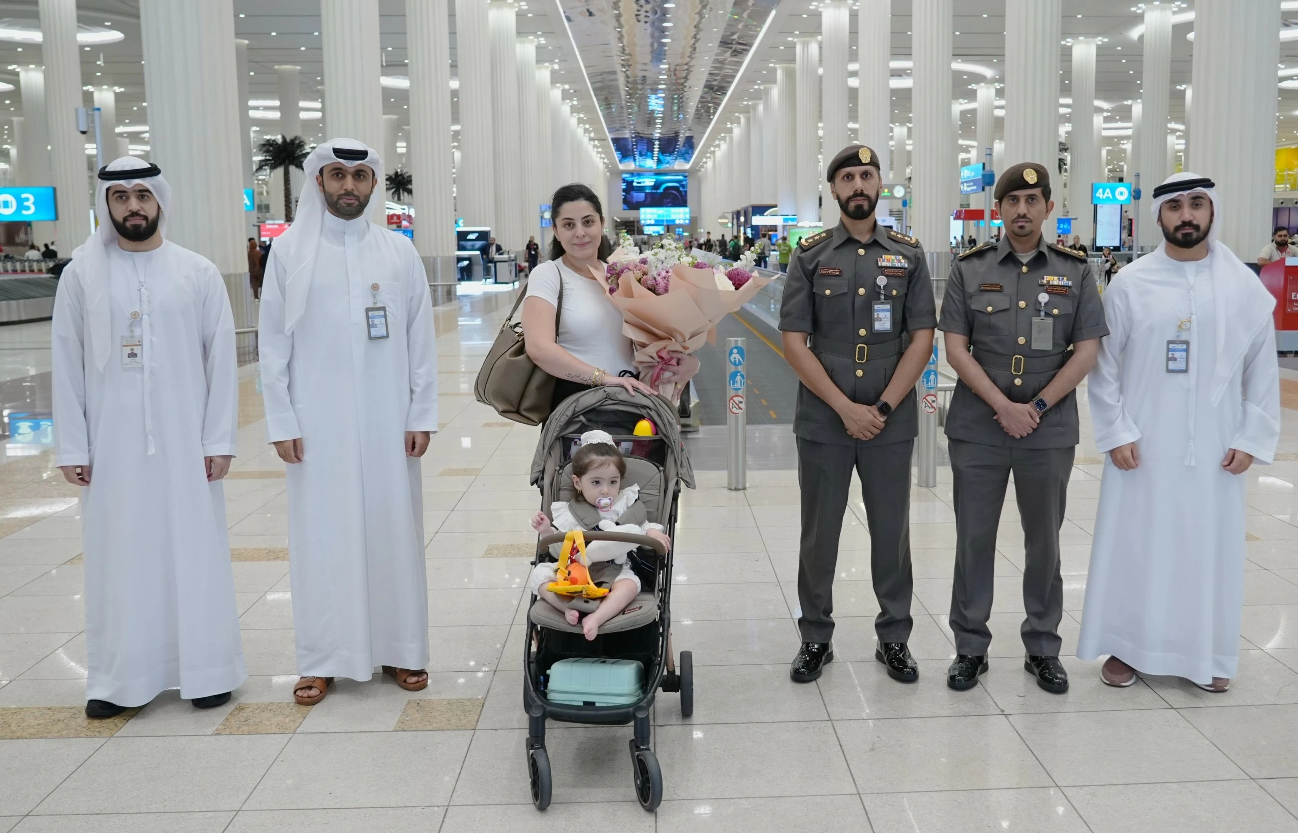VIDEO: Jordanian girl with spinal muscular atrophy arrives in Dubai for treatment sponsored by Sheikh Mohammed