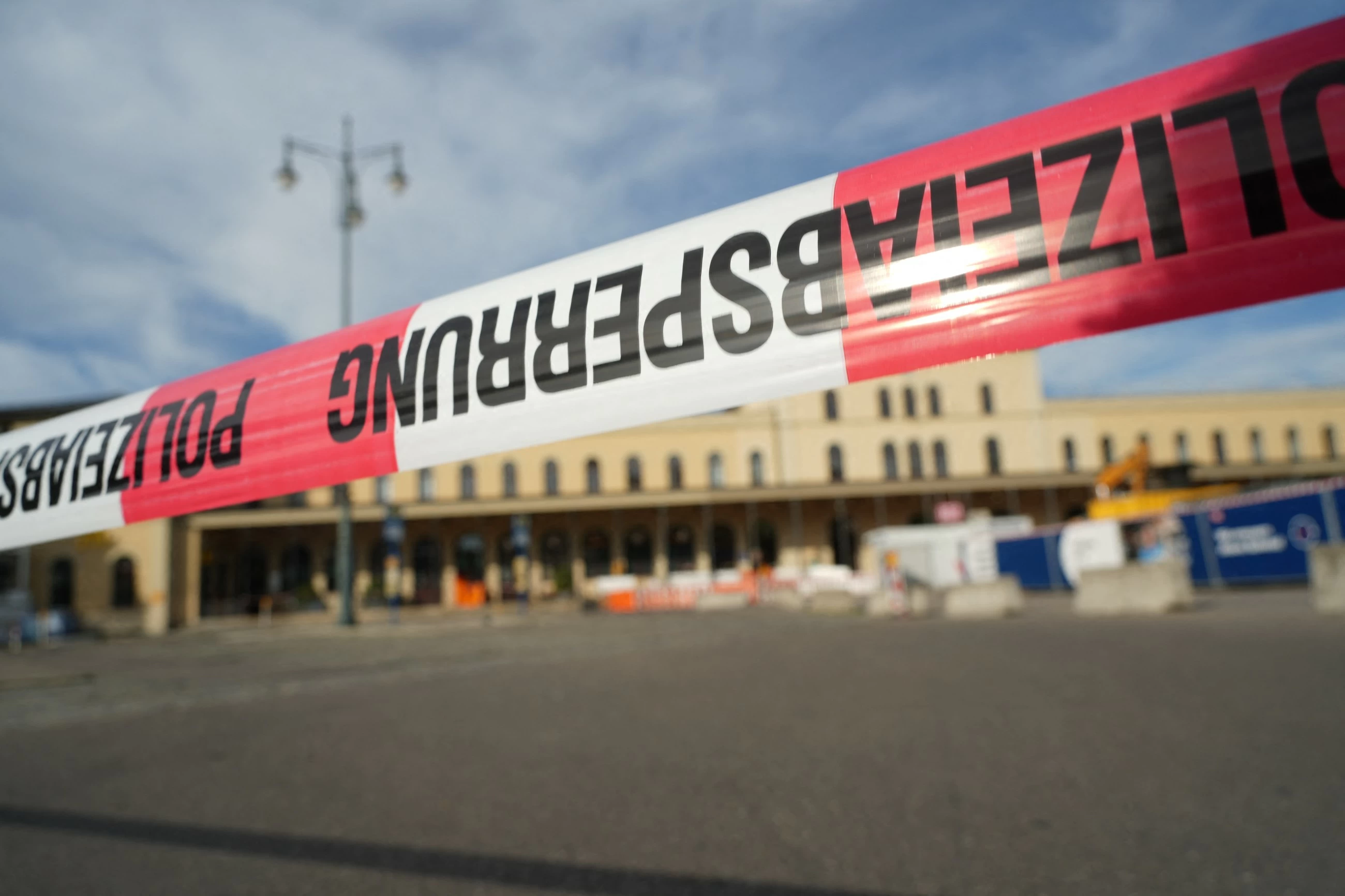 German railway station closed after blast and discovery of suspicious object