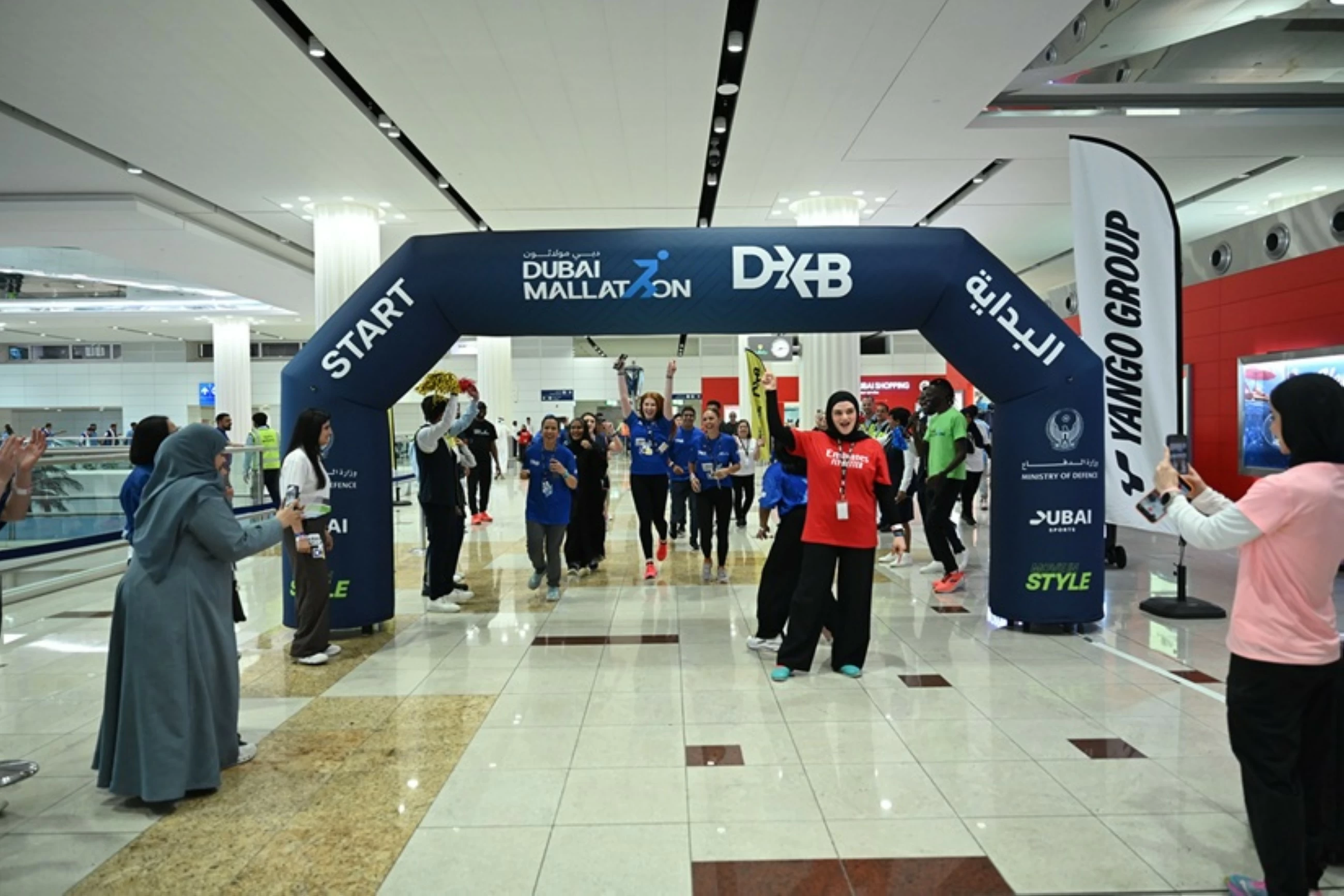 Dubai International Airport marks women’s day with Dubai Mallathon
