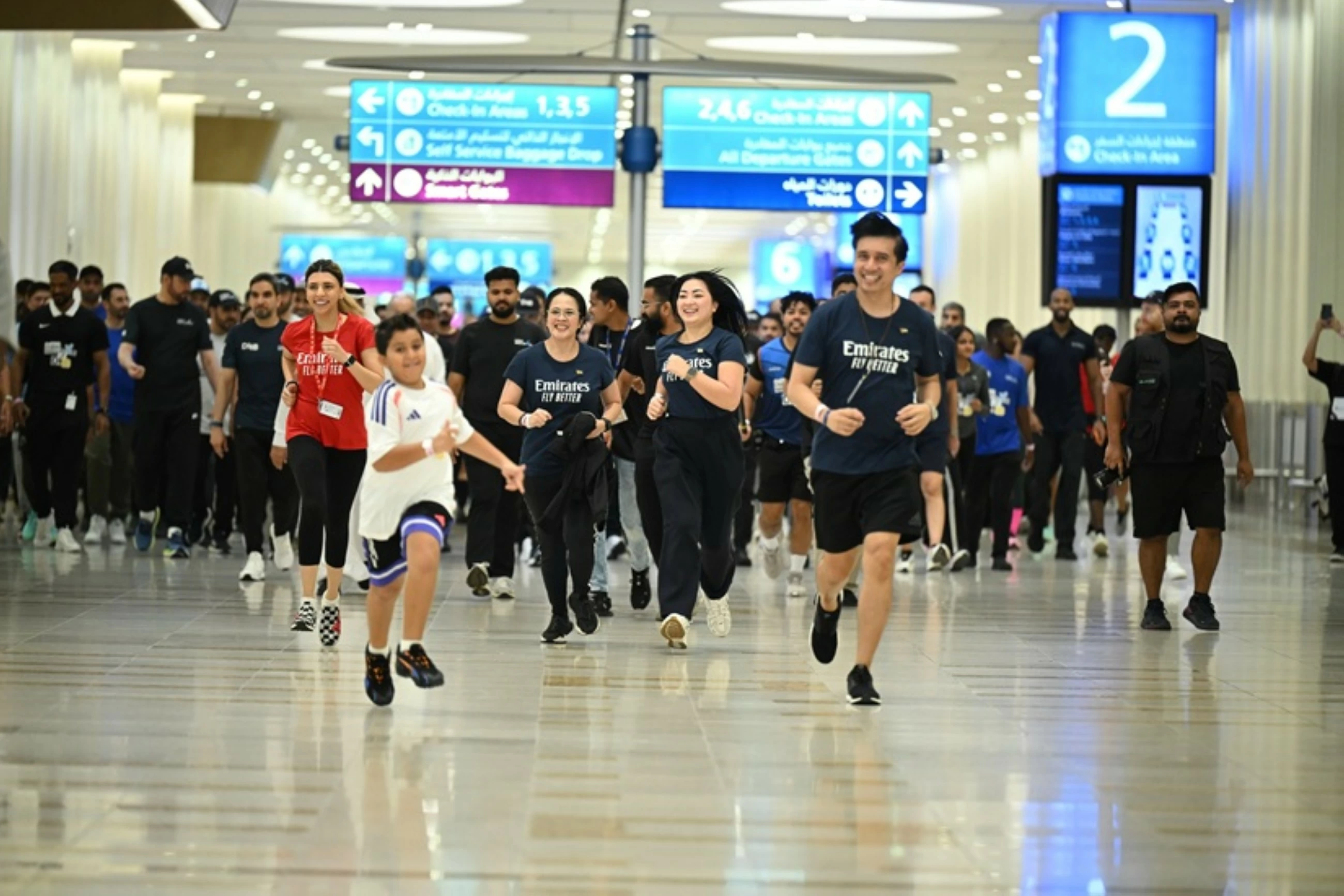 Dubai International Airport marks women&rsquo;s day with Dubai Mallathon