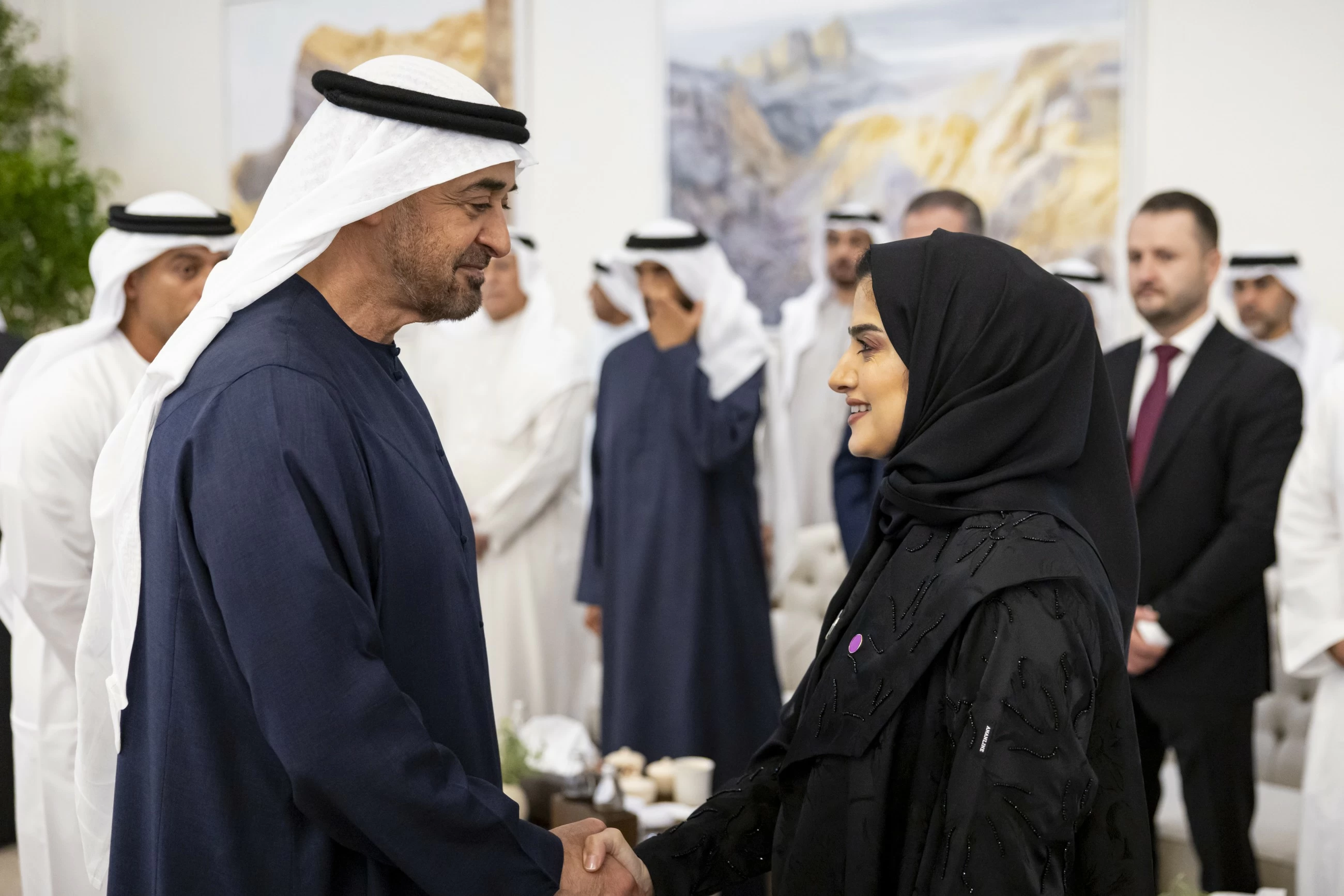 President receives UAE youth handball team following qualification for 2027 World Championship