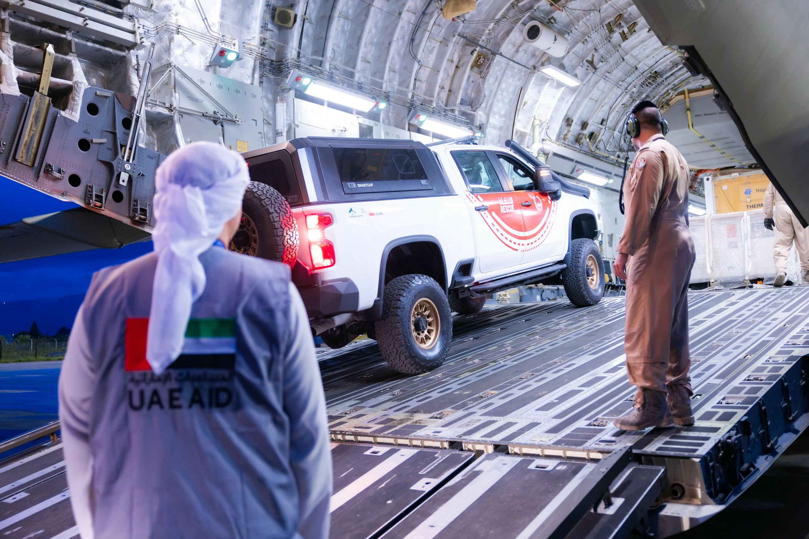 Third UAE aid plane arrives in Kathmandu to assist Nepal flood victims