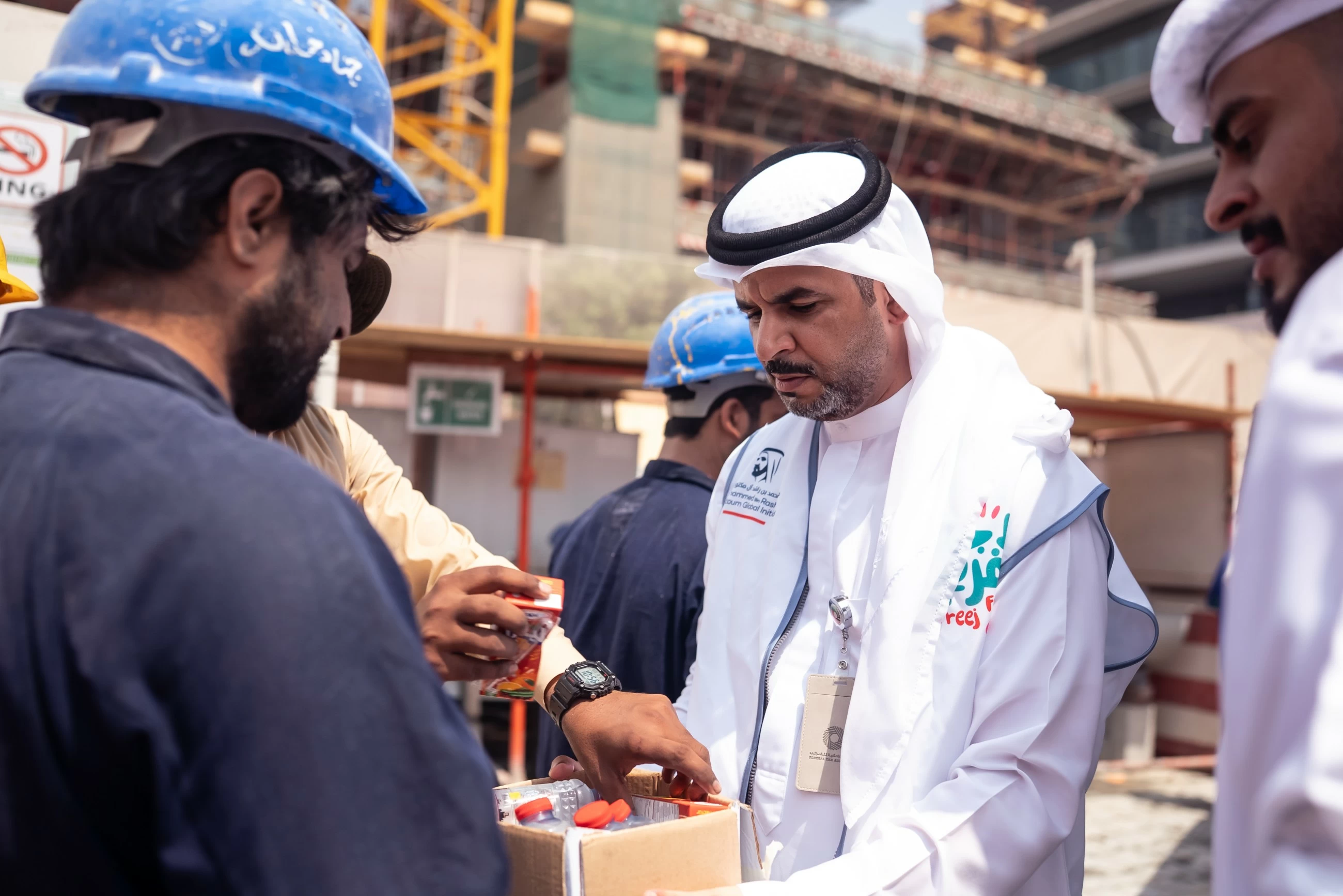 Al Fareej Fridge distributes 2 million bottles of cold water to Dubai workers