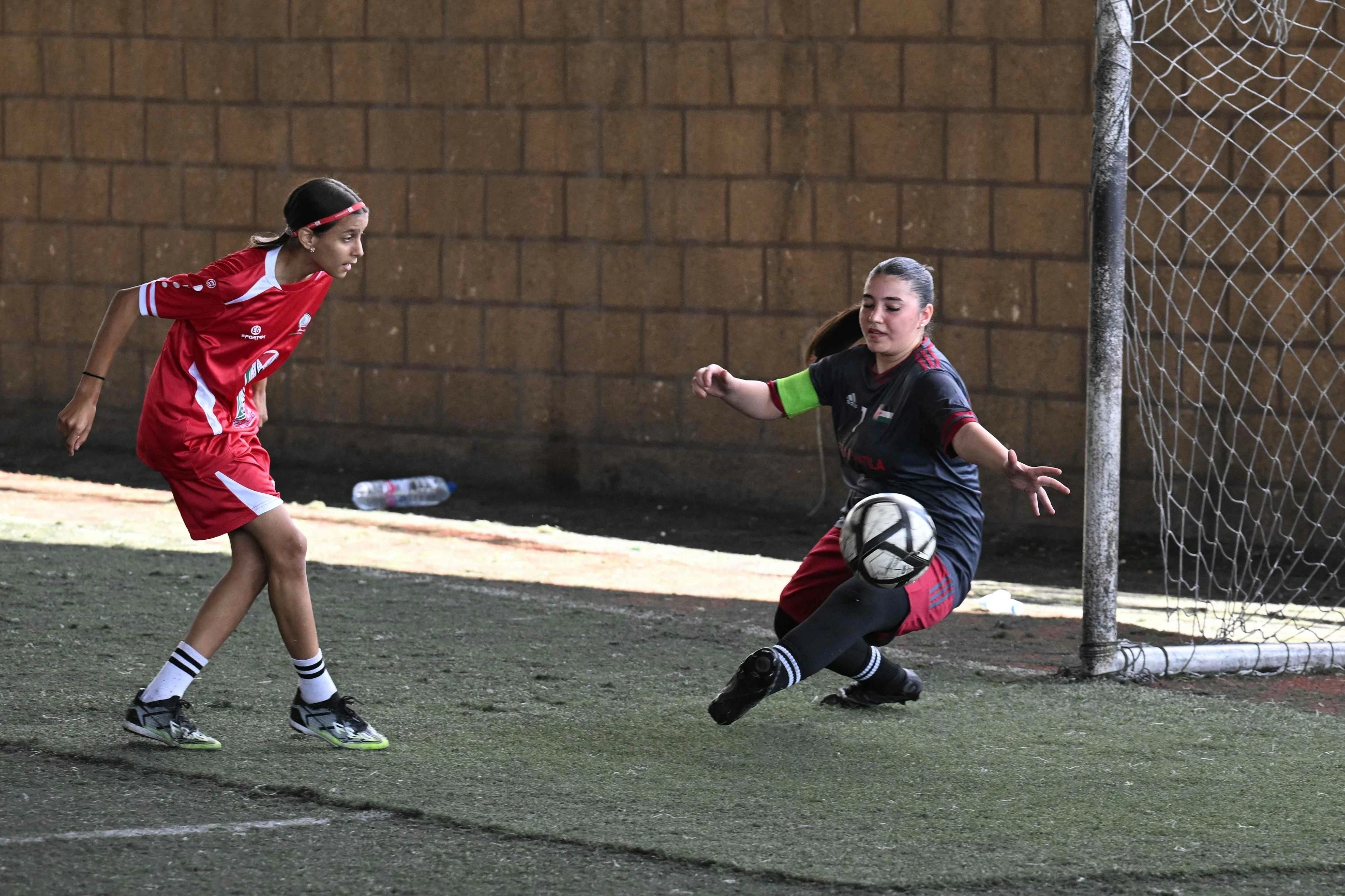 With joy and grief, Palestinian football marks return