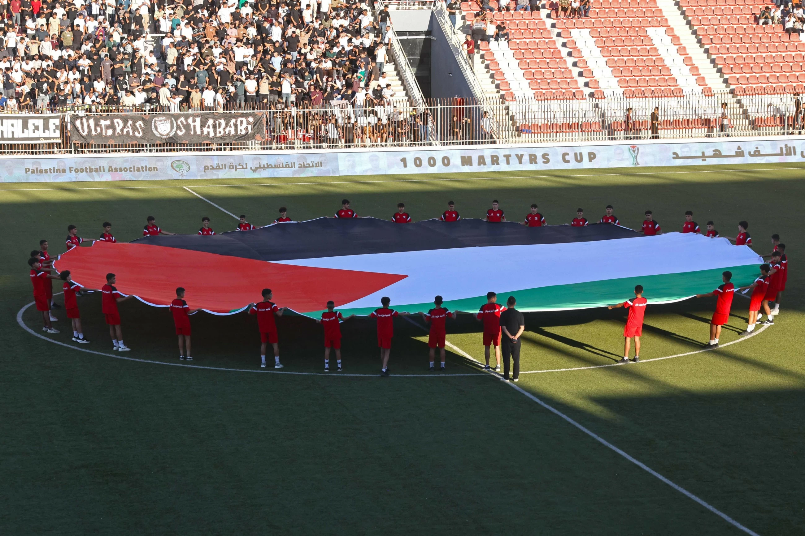 With joy and grief, Palestinian football marks return
