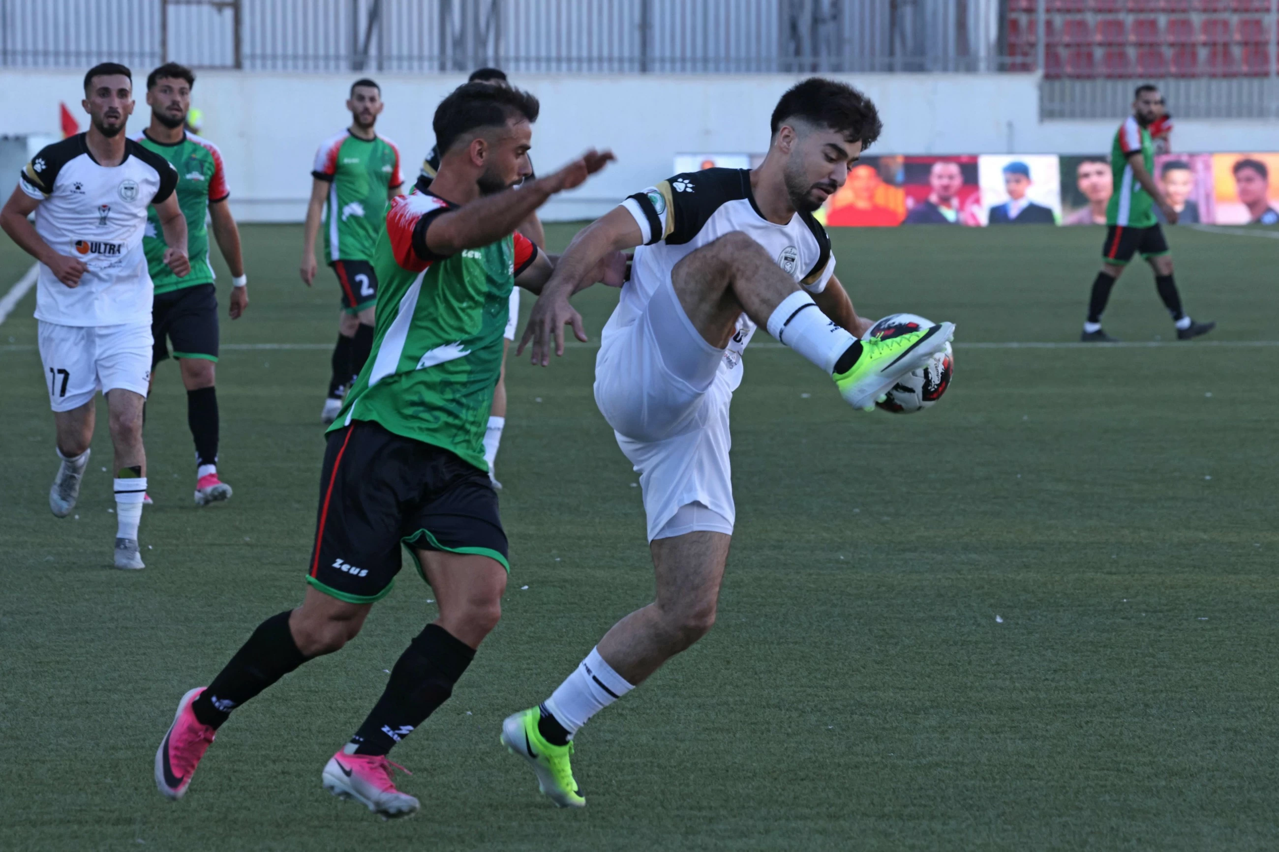 With joy and grief, Palestinian football marks return