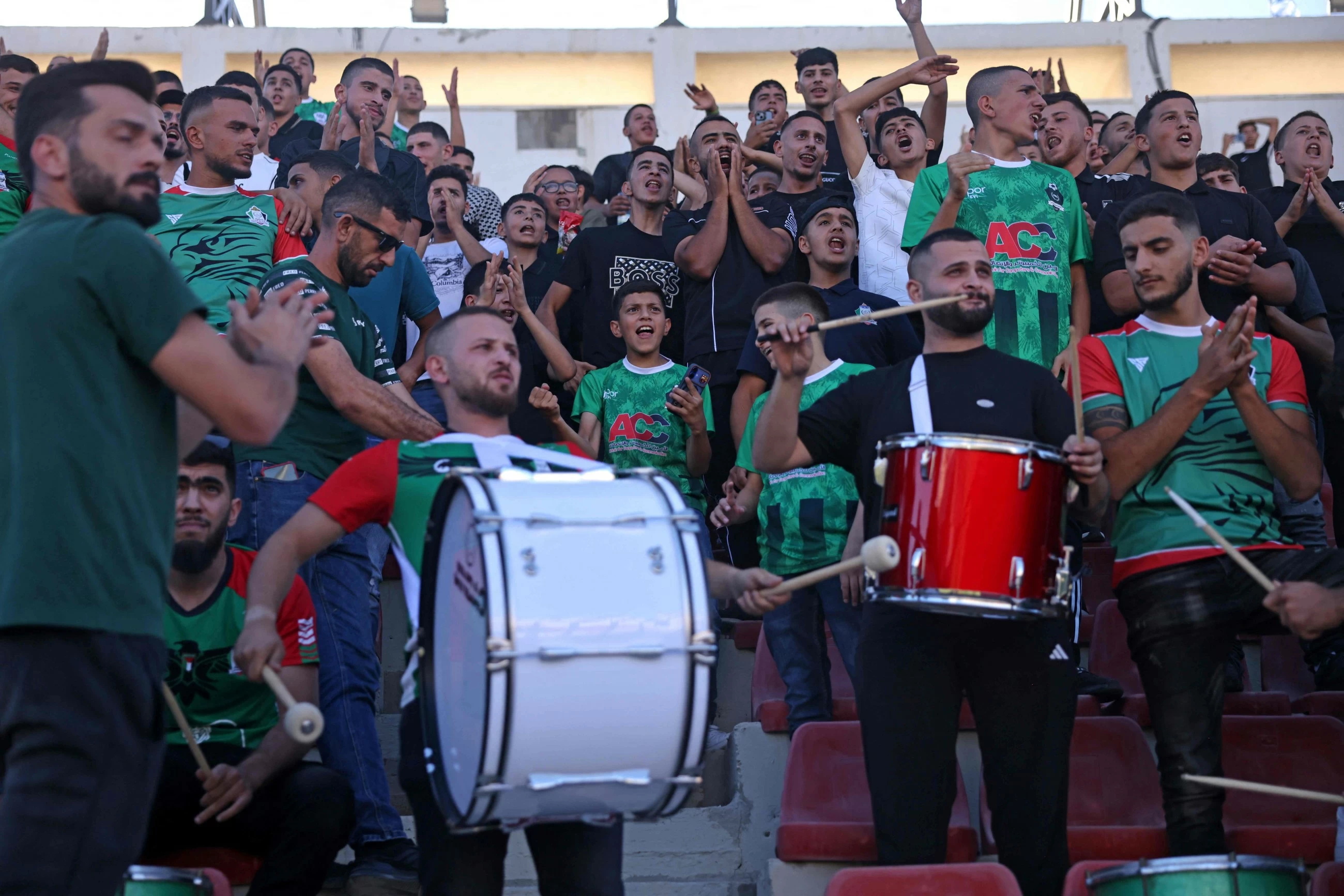 With joy and grief, Palestinian football marks return