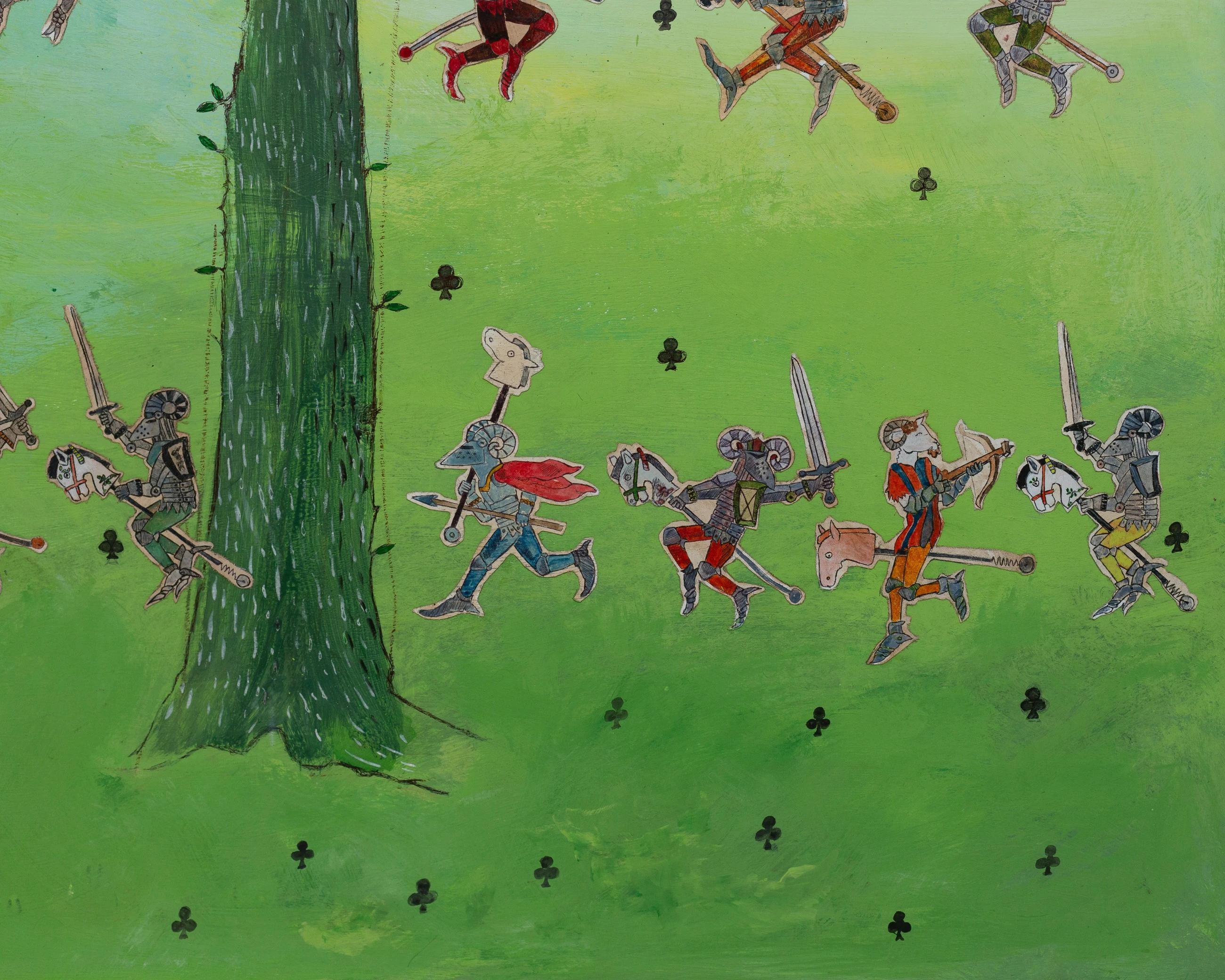 Tabari Artspace DIFC hosts Mohamed Monaiseer&rsquo;s searing works on conflict