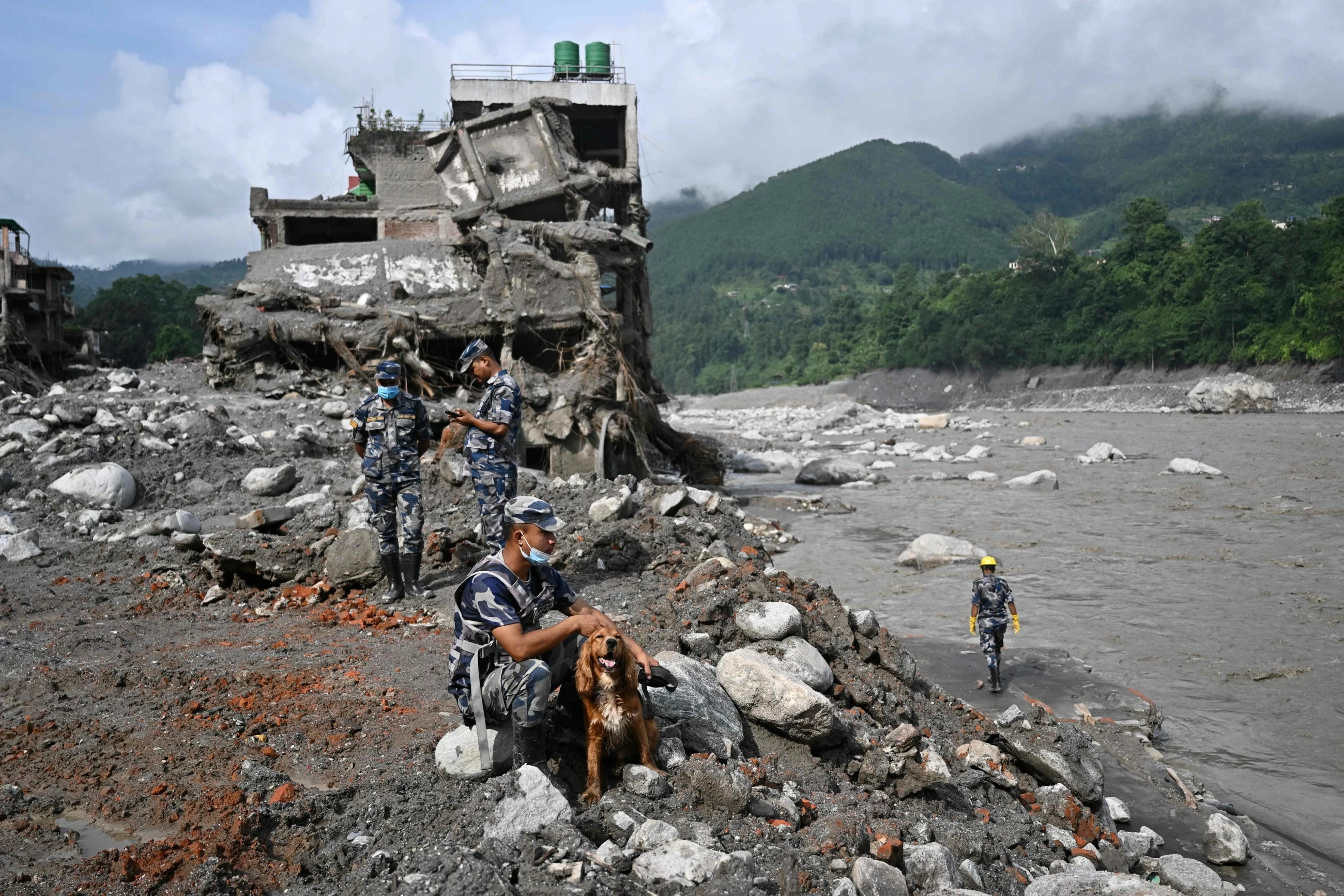 Nepal marks national mourning day after deadly flood