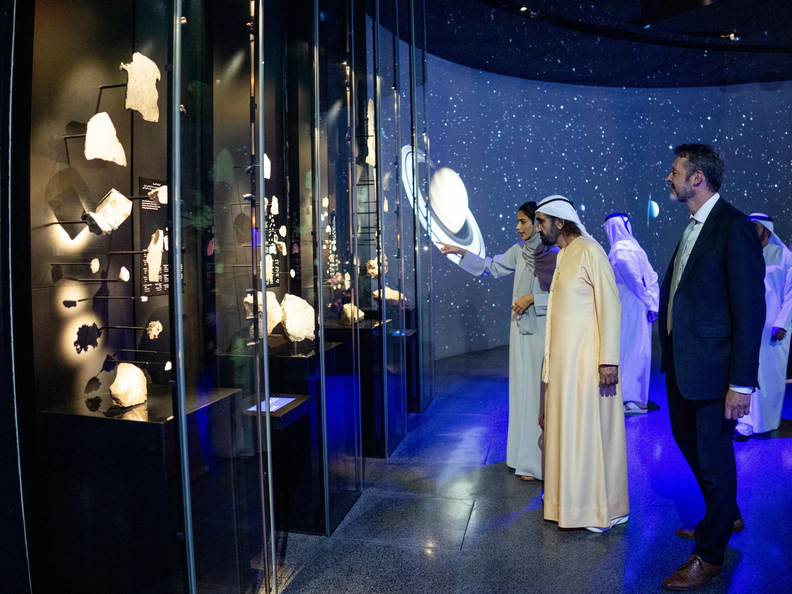Sheikh Mohammed tours Abu Dhabi&rsquo;s new Natural History Museum