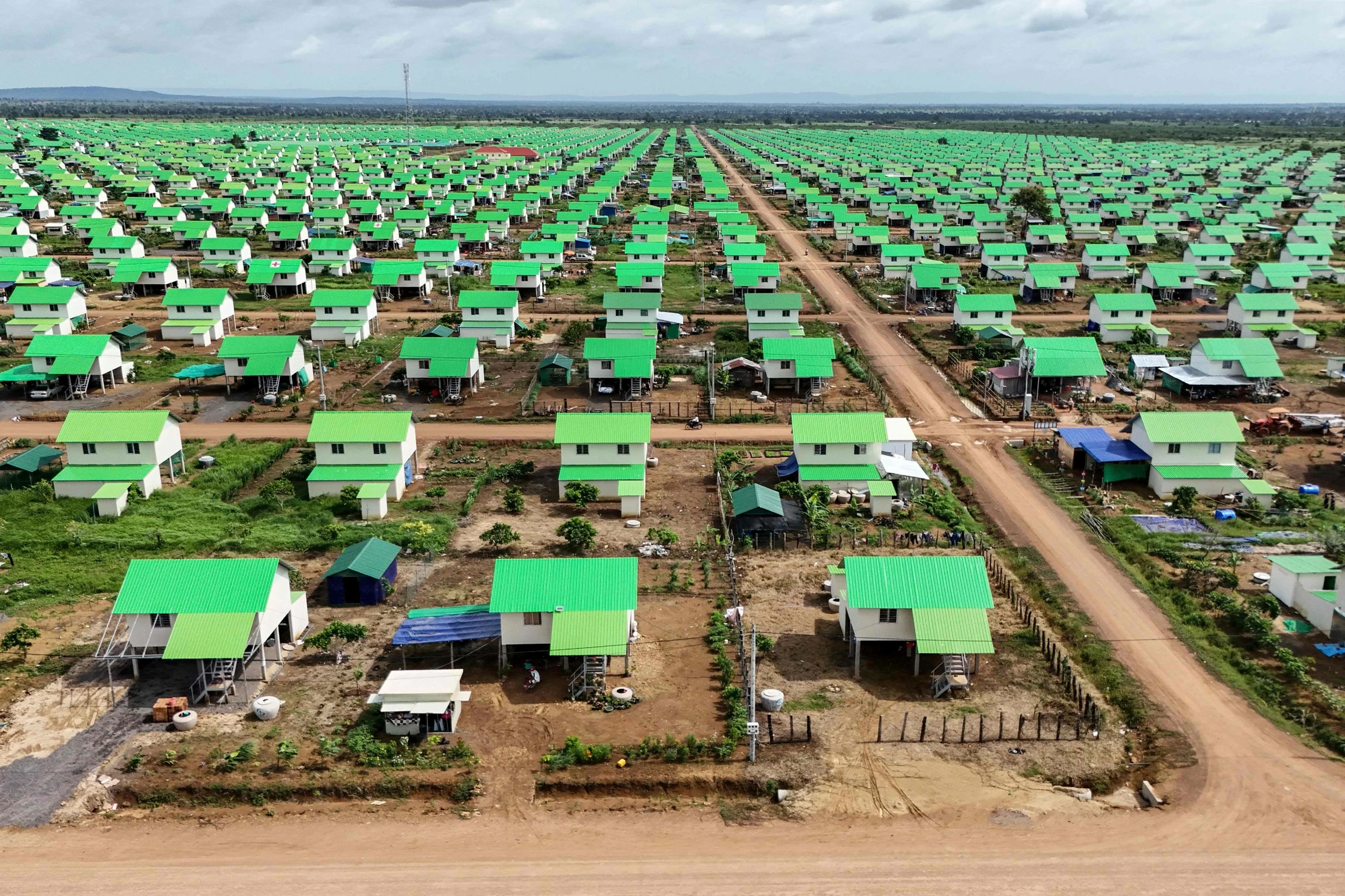 'I miss my home:' Cambodians displaced by conflict start over in 'waiting village'