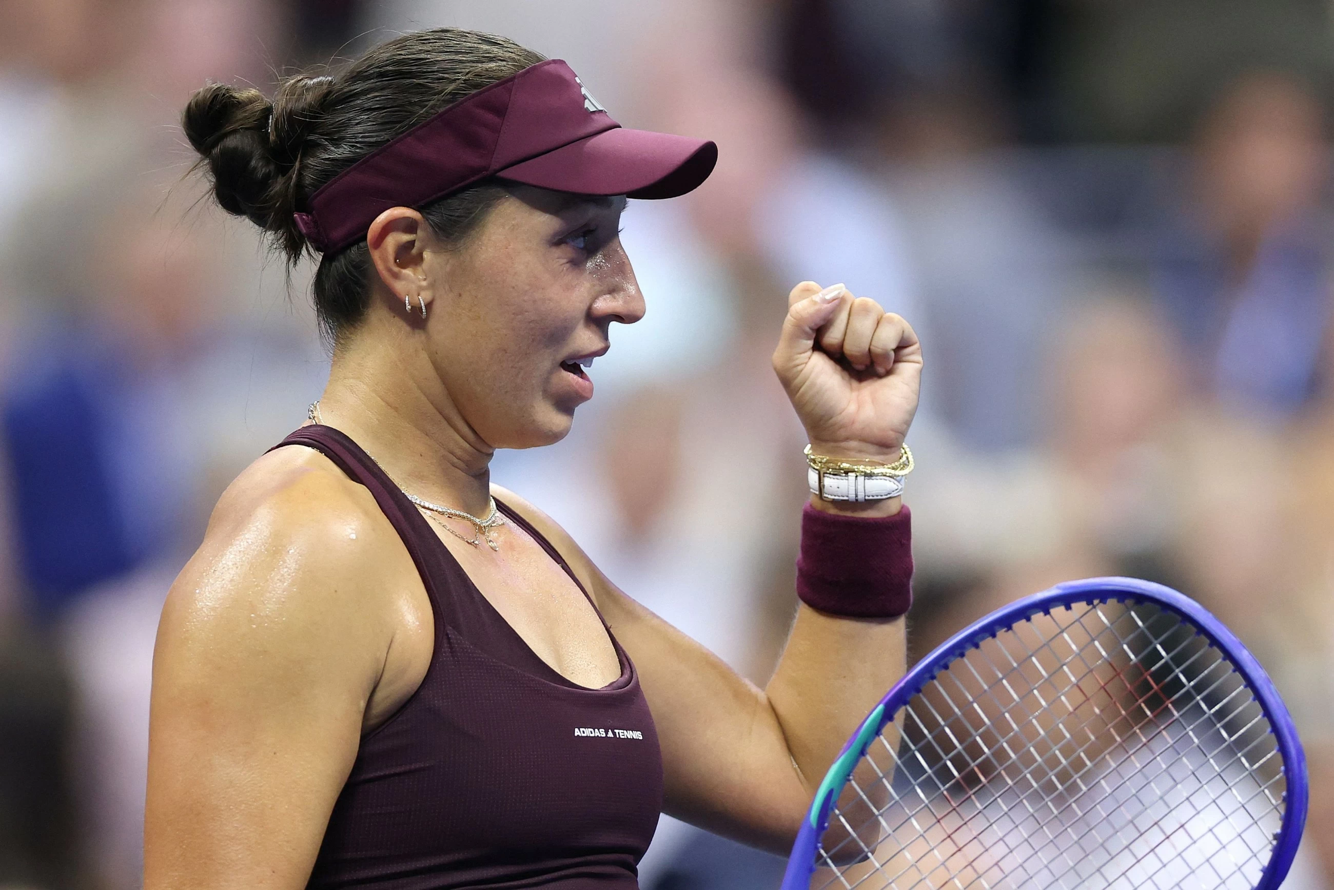 Pegula erreicht zum dritten Mal in Folge das Halbfinale der US Open.