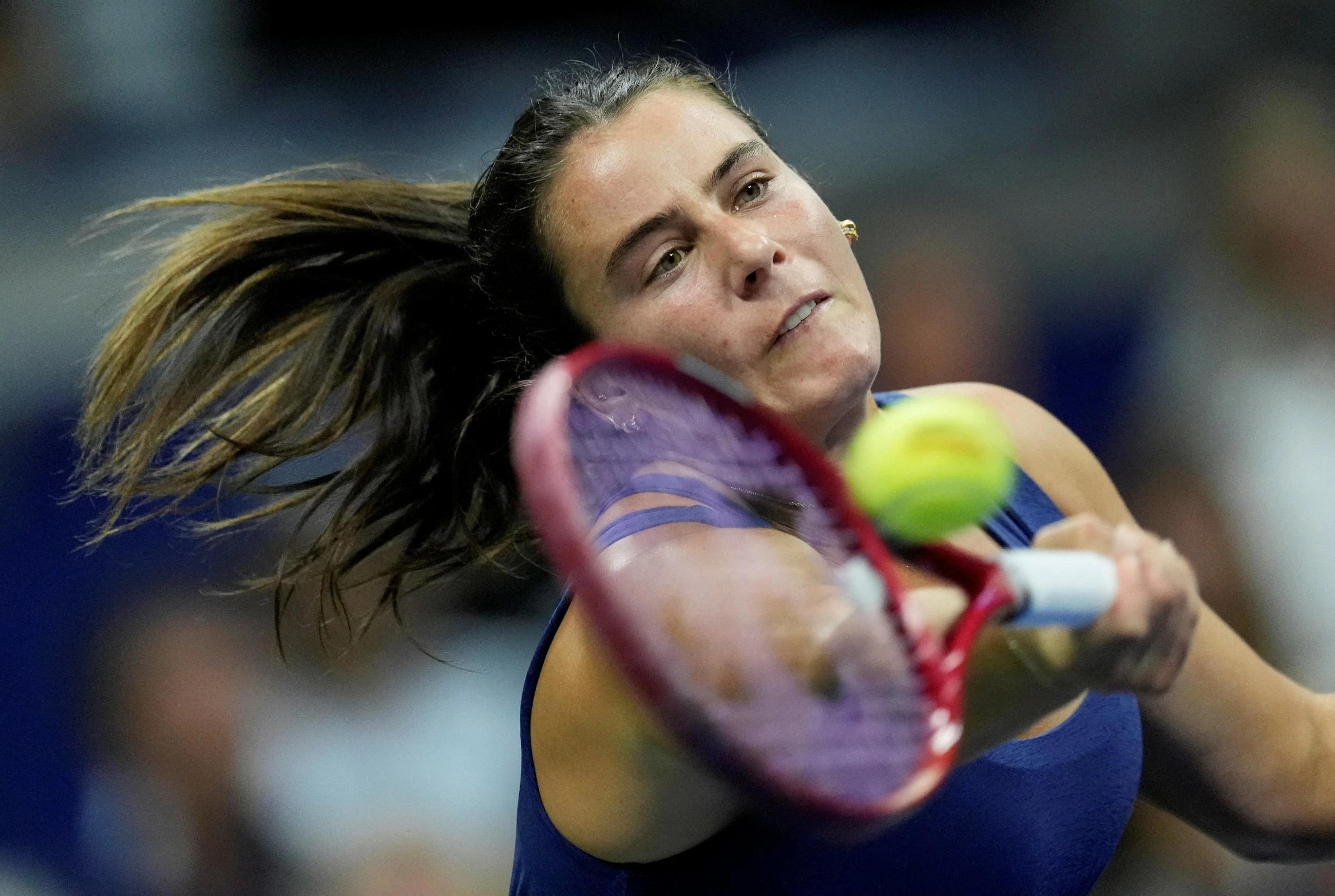 Pegula reaches third straight US Open semifinal