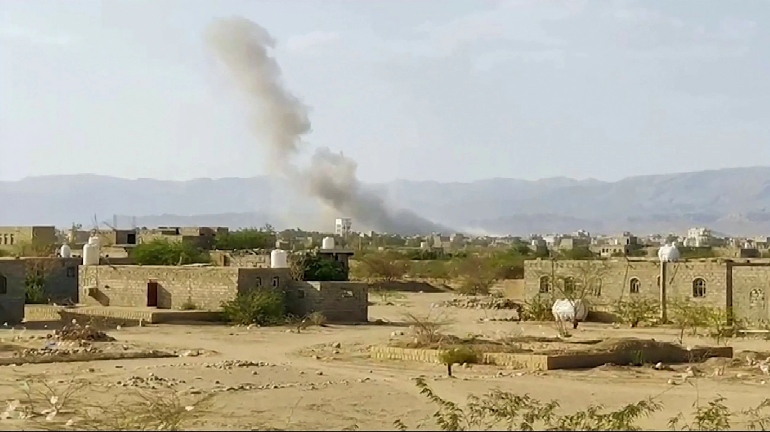 Houthis report over 30 Saudi strikes on several regions
