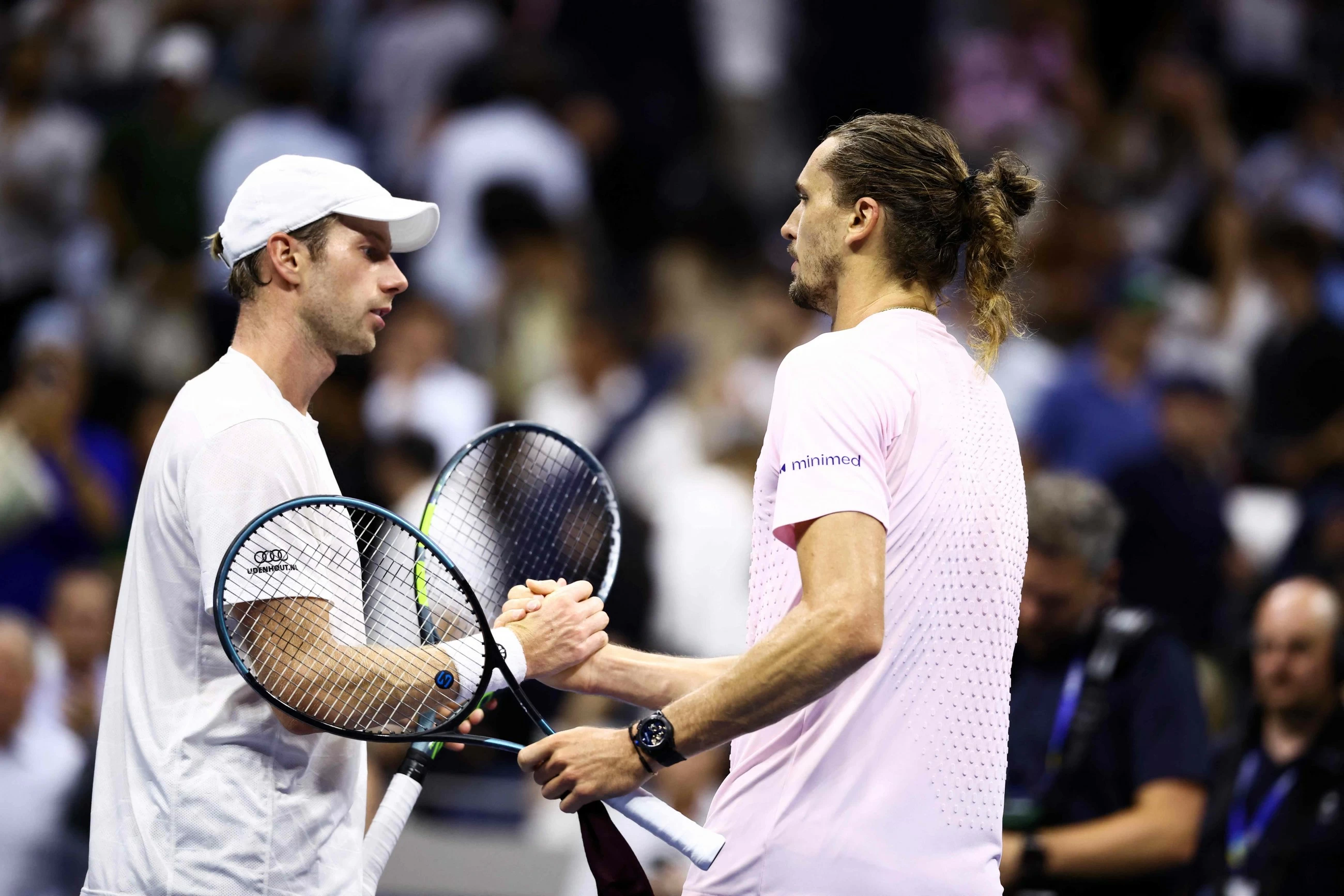 Zverev passes Van de Zandschulp test to reach US Open semis