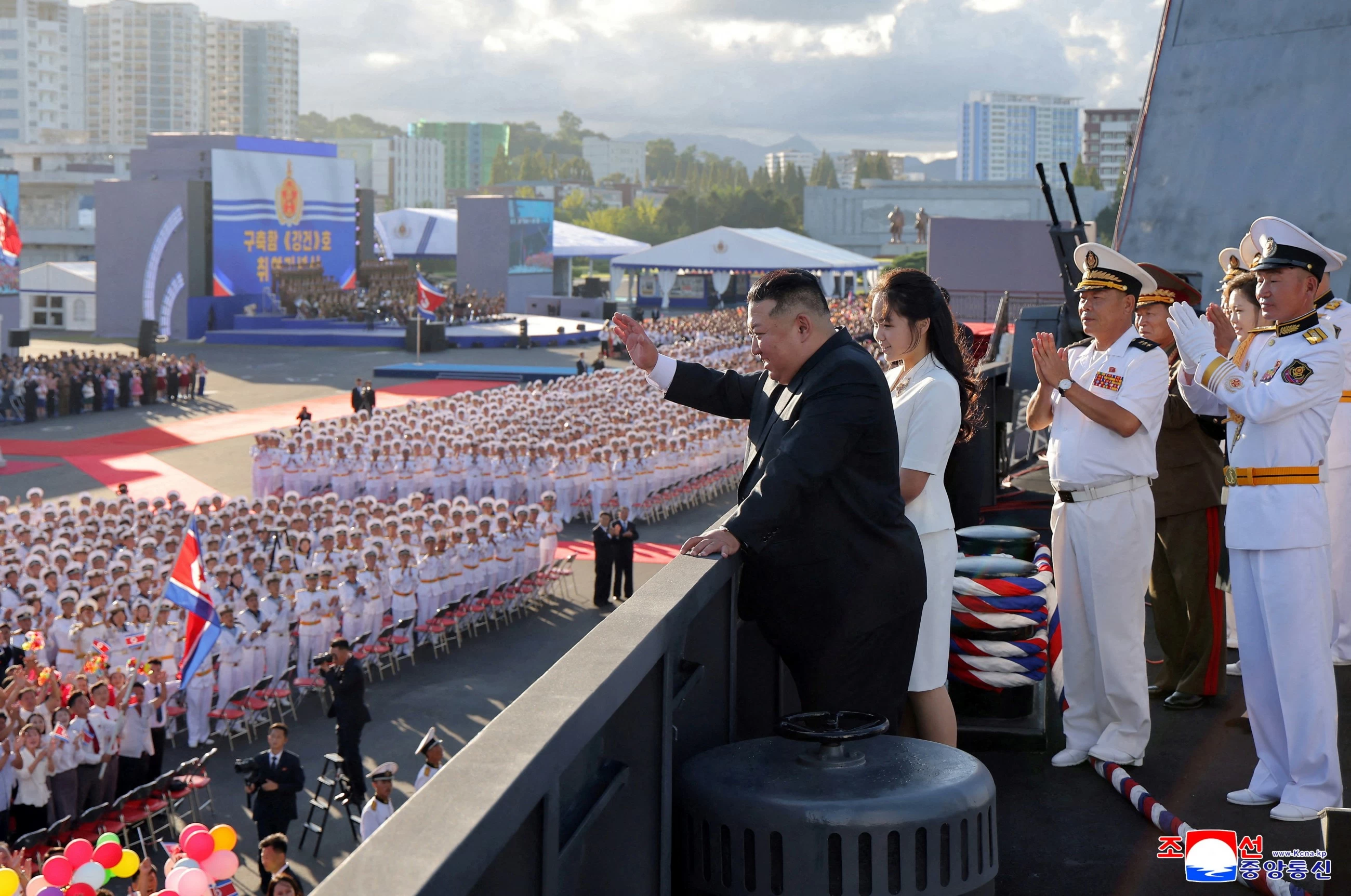 North Korea leader's daughter believed to have younger sibling, Seoul's spy agency says