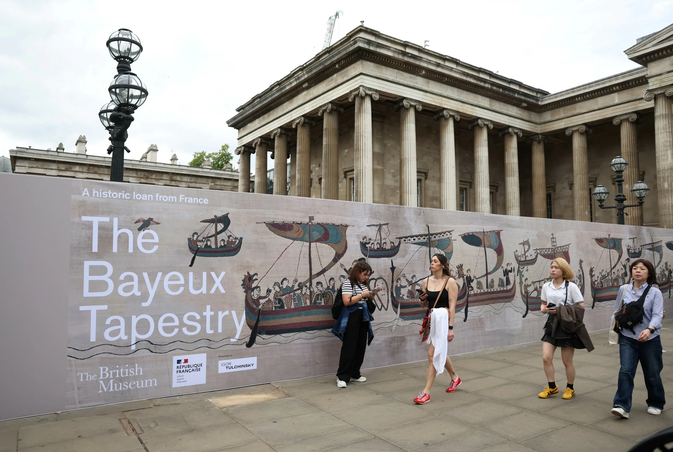 London&rsquo;s Bayeux Tapestry exhibition captivates enthusiastic visitors