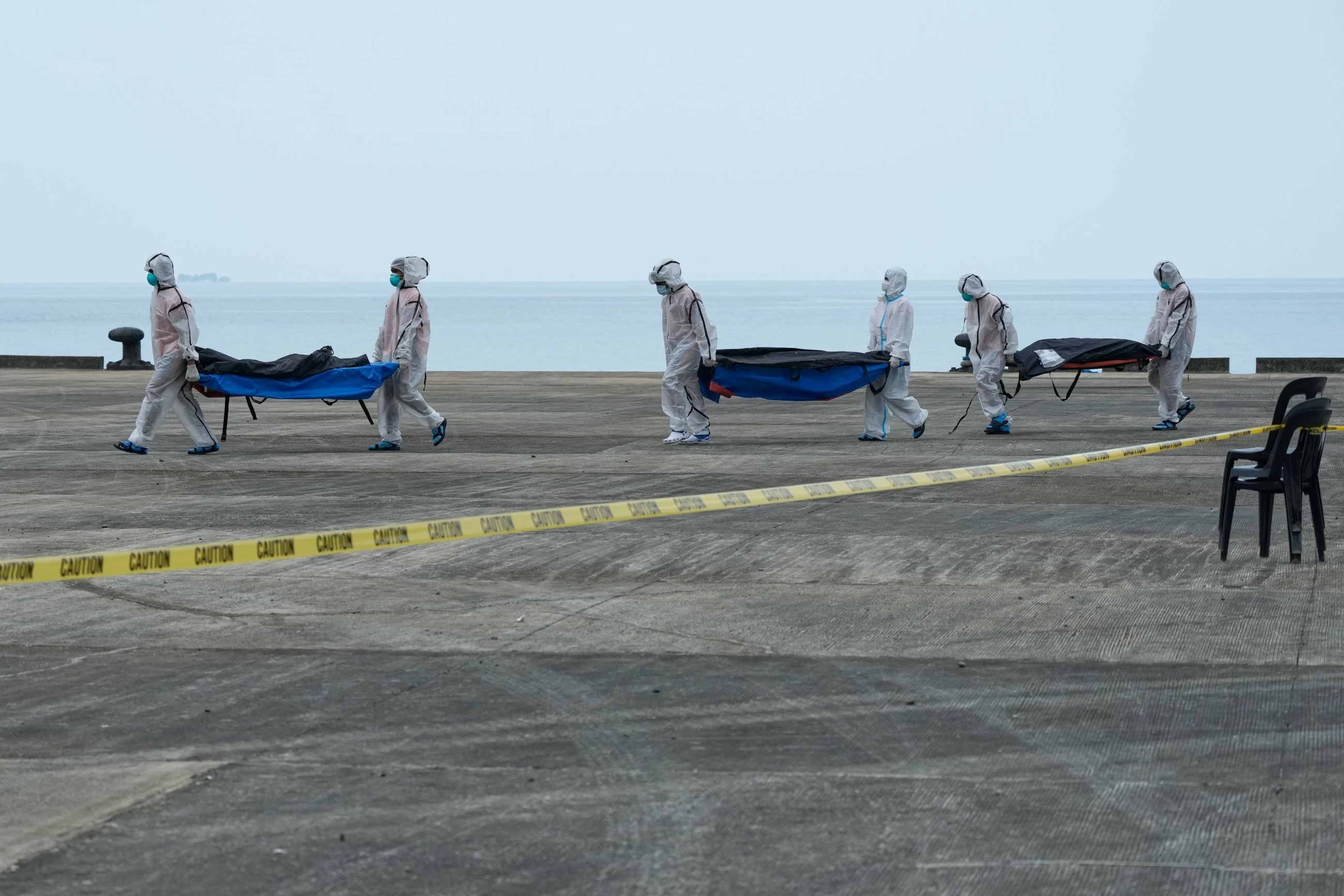 Philippine ferry fire death toll climbs to 76 as identification process begins