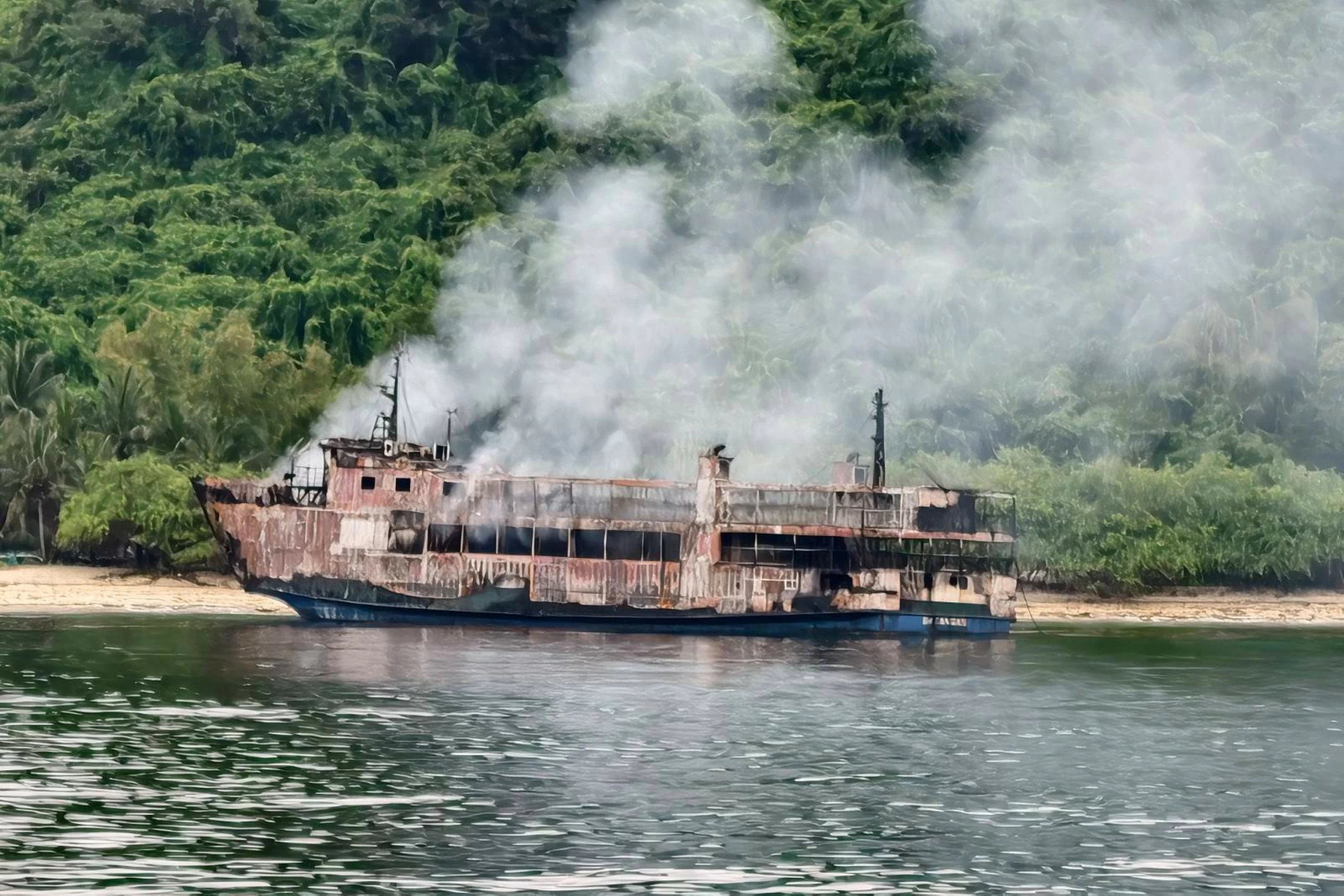 Philippine ferry fire death toll climbs to 76 as identification process begins
