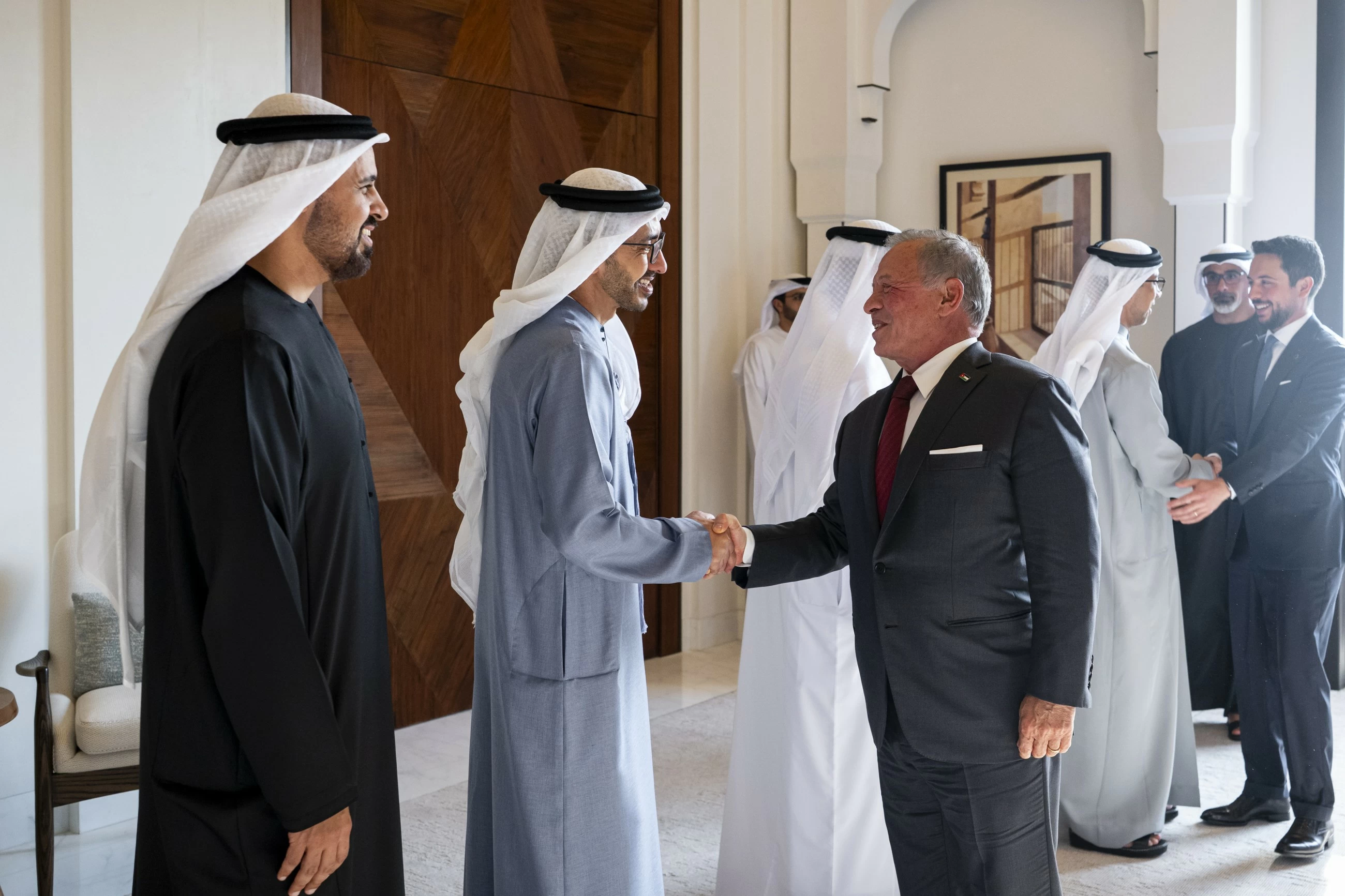 UAE President, Jordan King discuss regional developments
