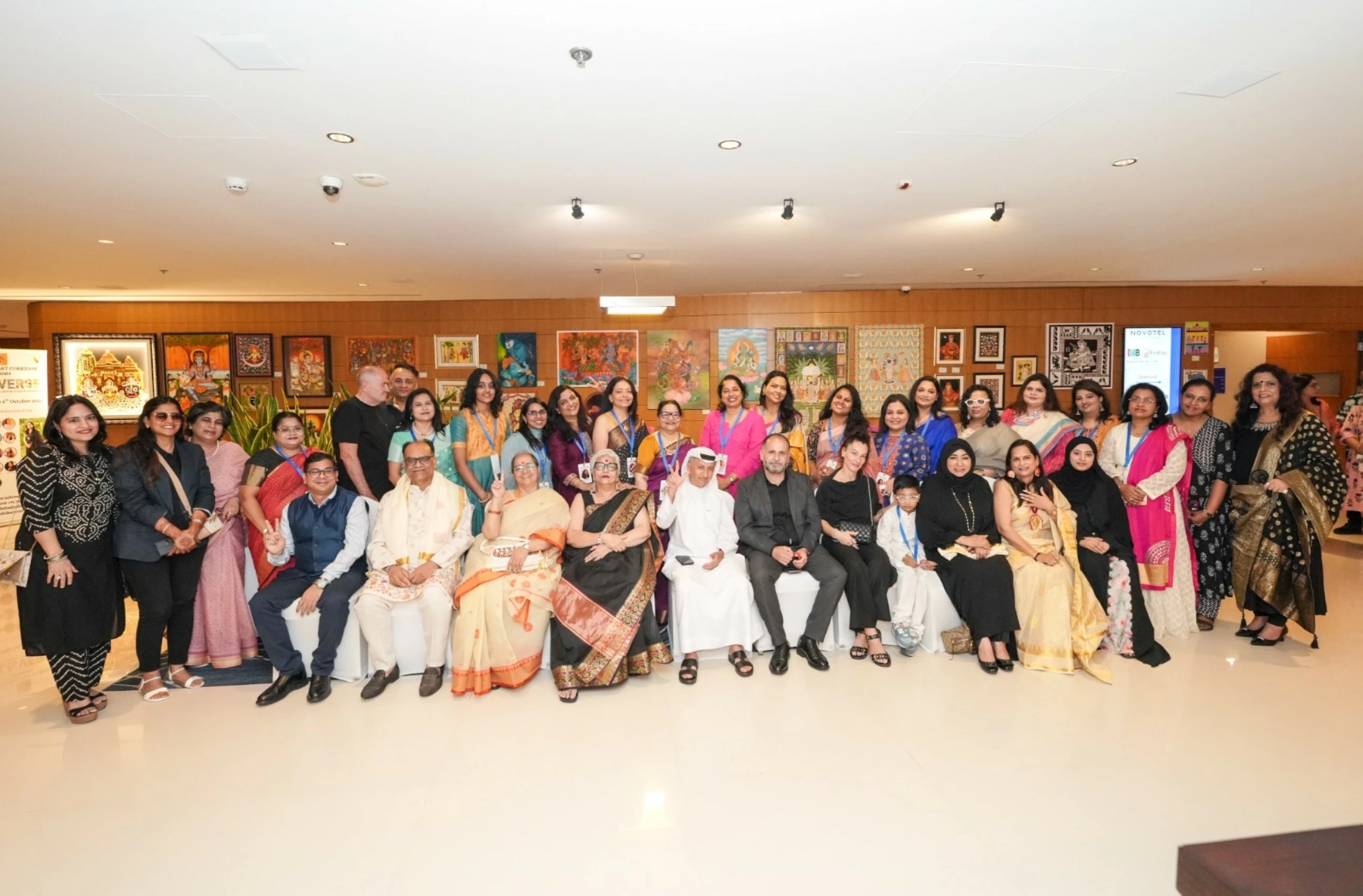 Folkverse by Indian Folk Art Corridor dyes UAE in vibrant natural colours