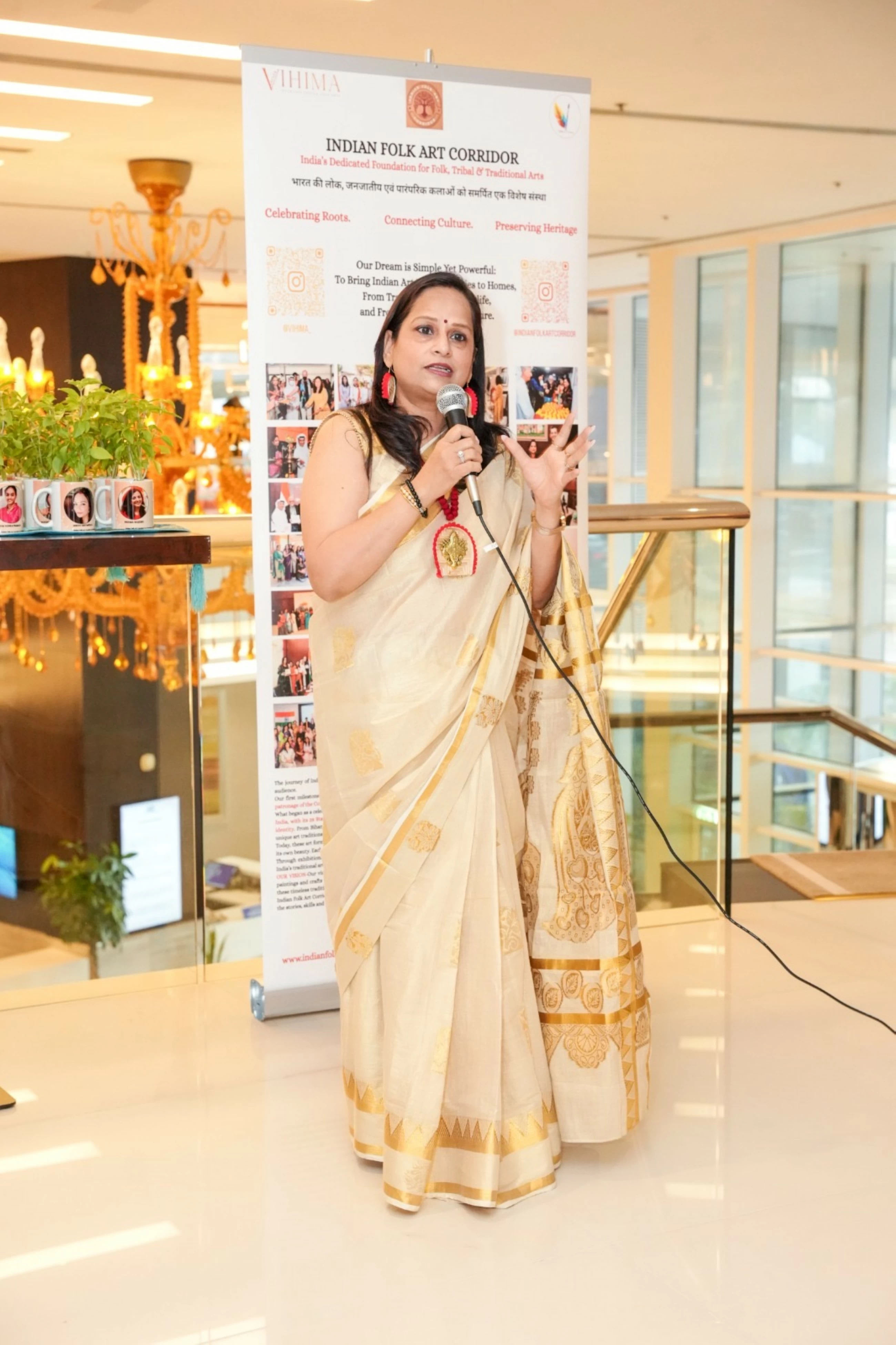 Folkverse by Indian Folk Art Corridor dyes UAE in vibrant natural colours
