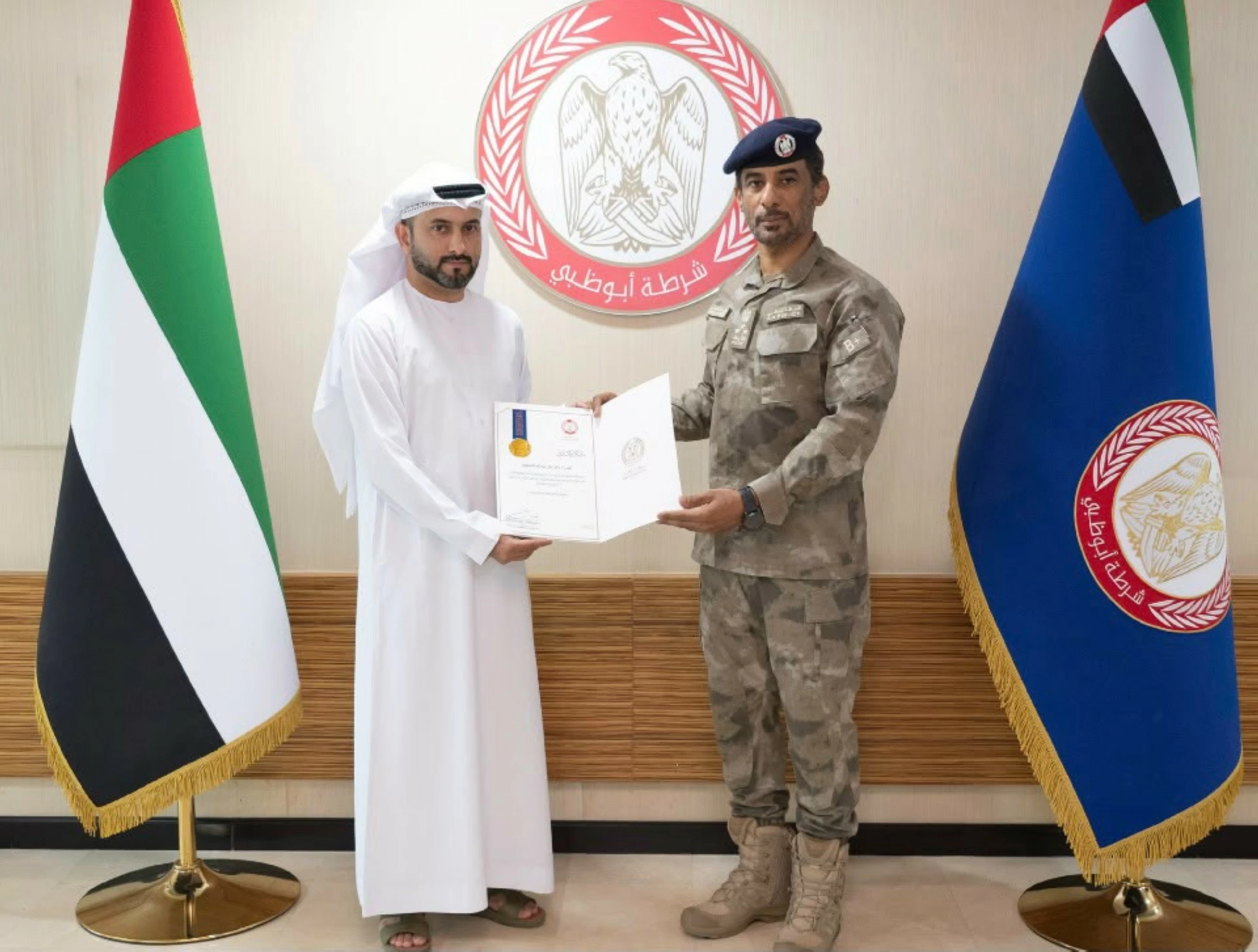 Abu Dhabi Police honour community members for rescuing others