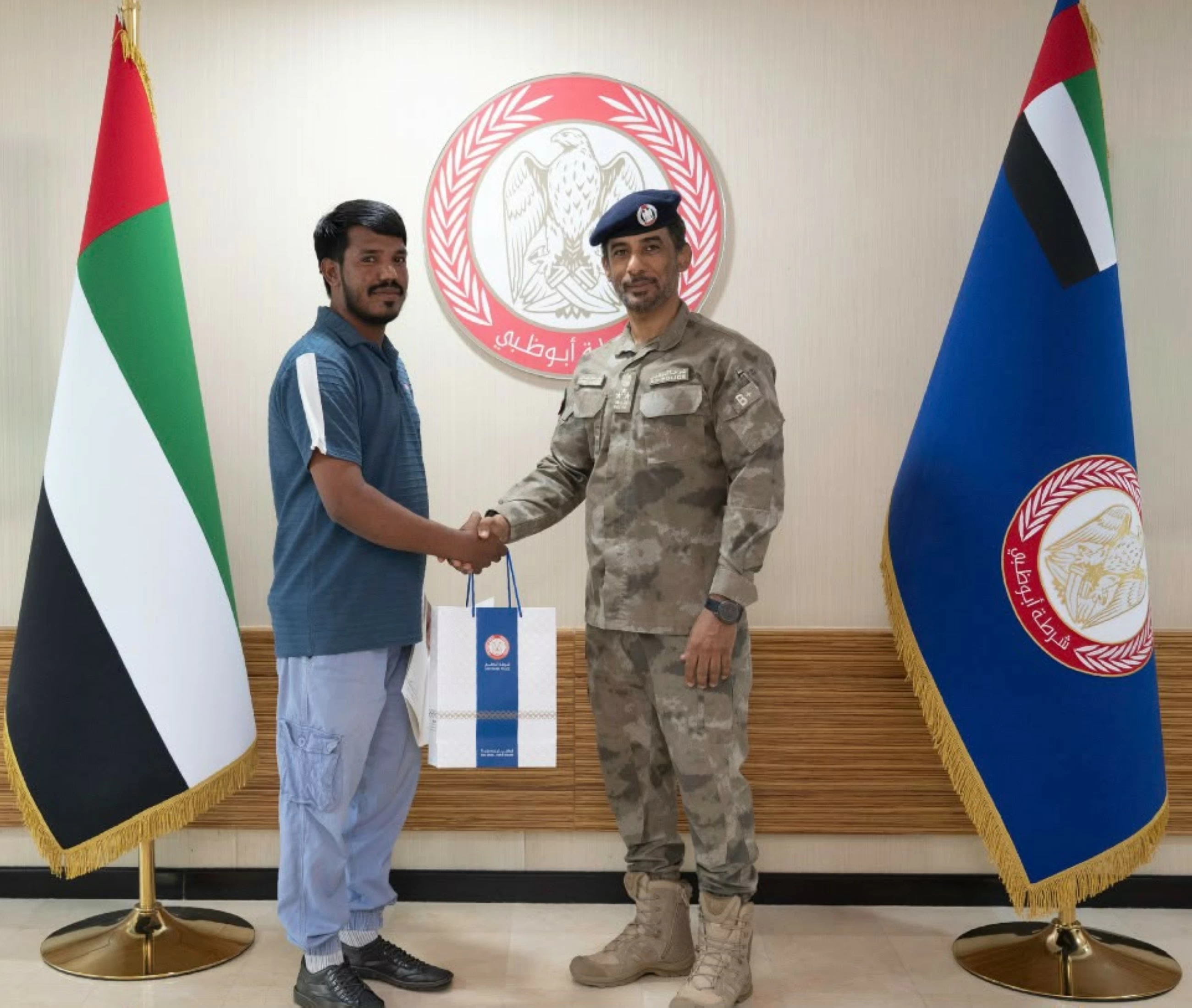 Abu Dhabi Police honour community members for rescuing others