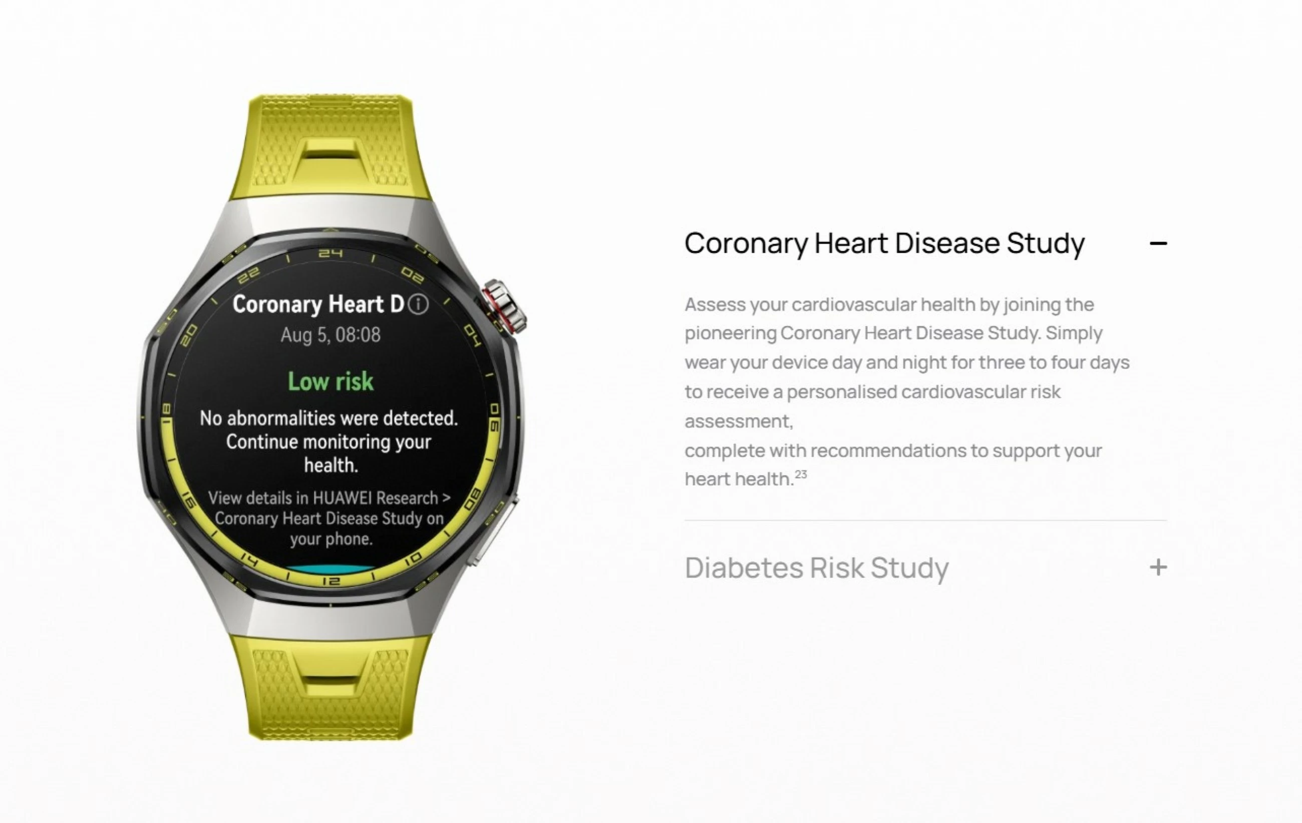 What if your watch could help you see a doctor earlier? HUAWEI WATCH GT 7 Pro rethinks coronary heart disease and diabetes risk awareness