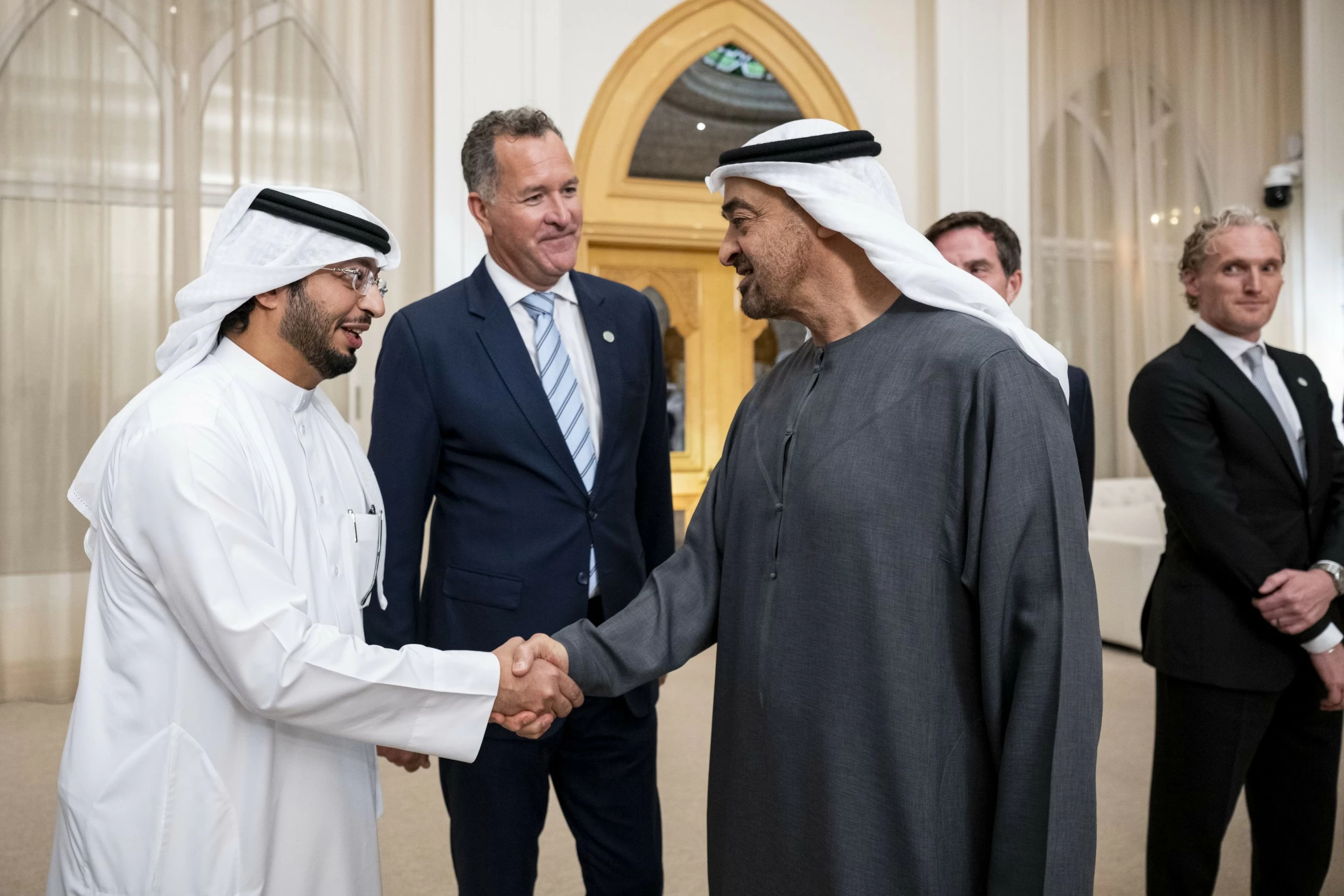 President receives team from Ethara, organisers of Formula 1 Abu Dhabi Grand Prix