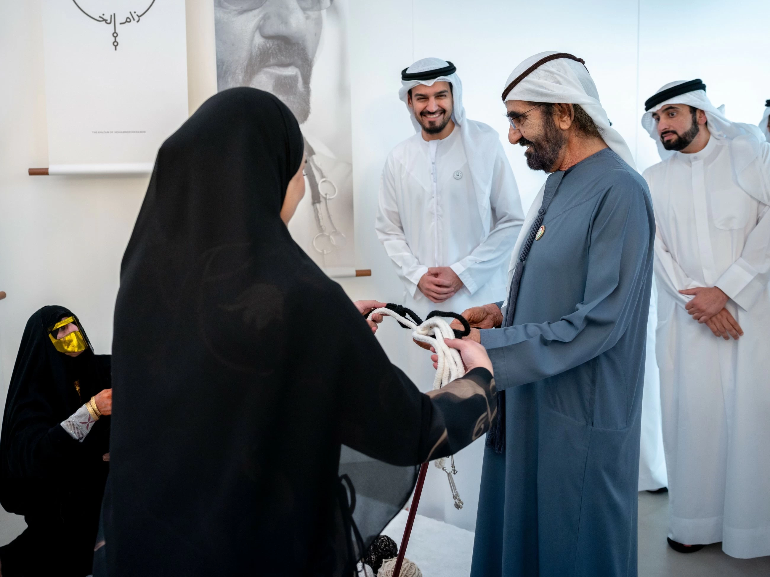 Mohammed Bin Rashid explores evolution of Al Khuzam into a distinct Emirati symbol