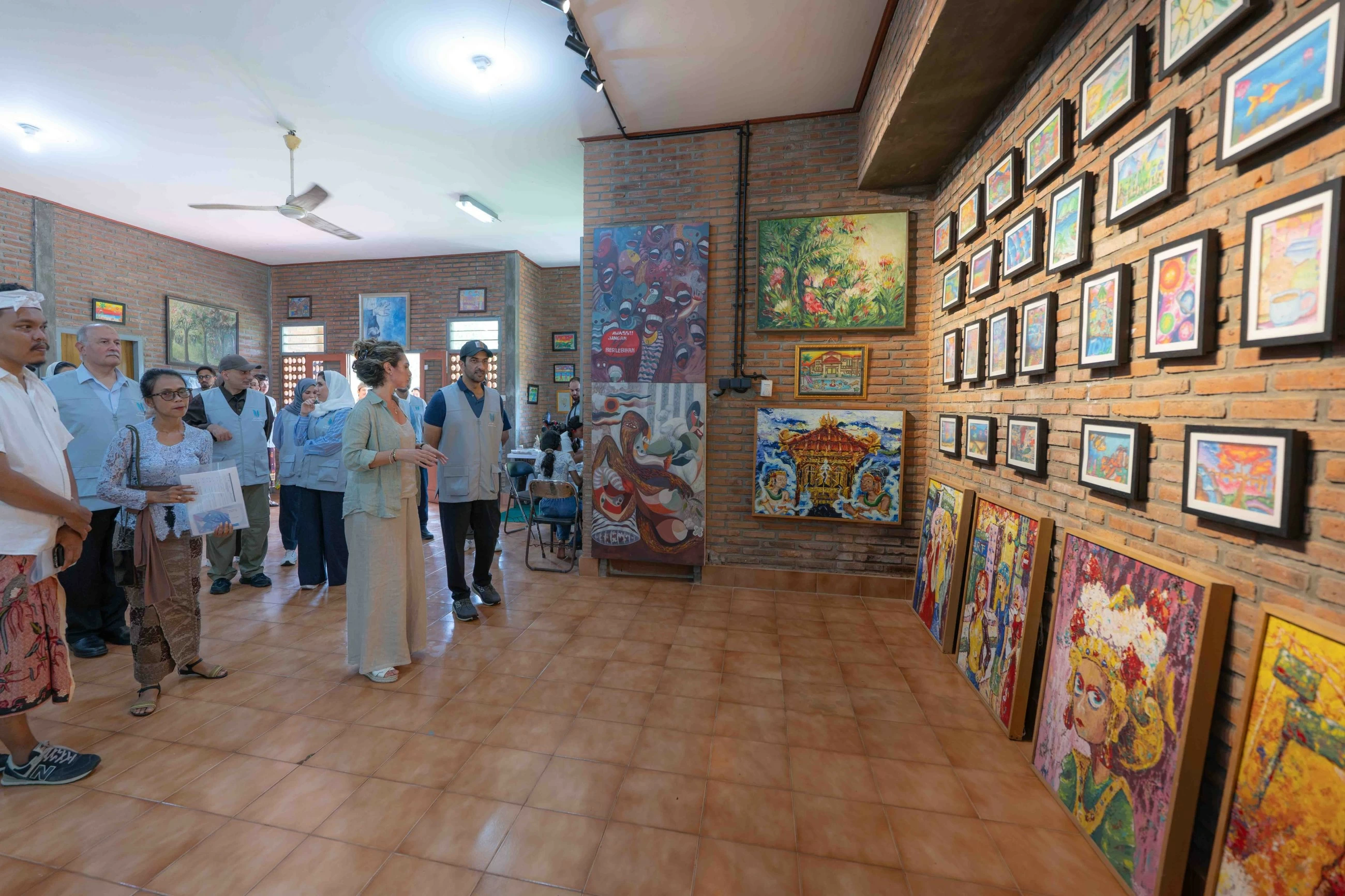 Sultan Bin Ahmed visits charitable initiatives in Indonesia's island  Bali