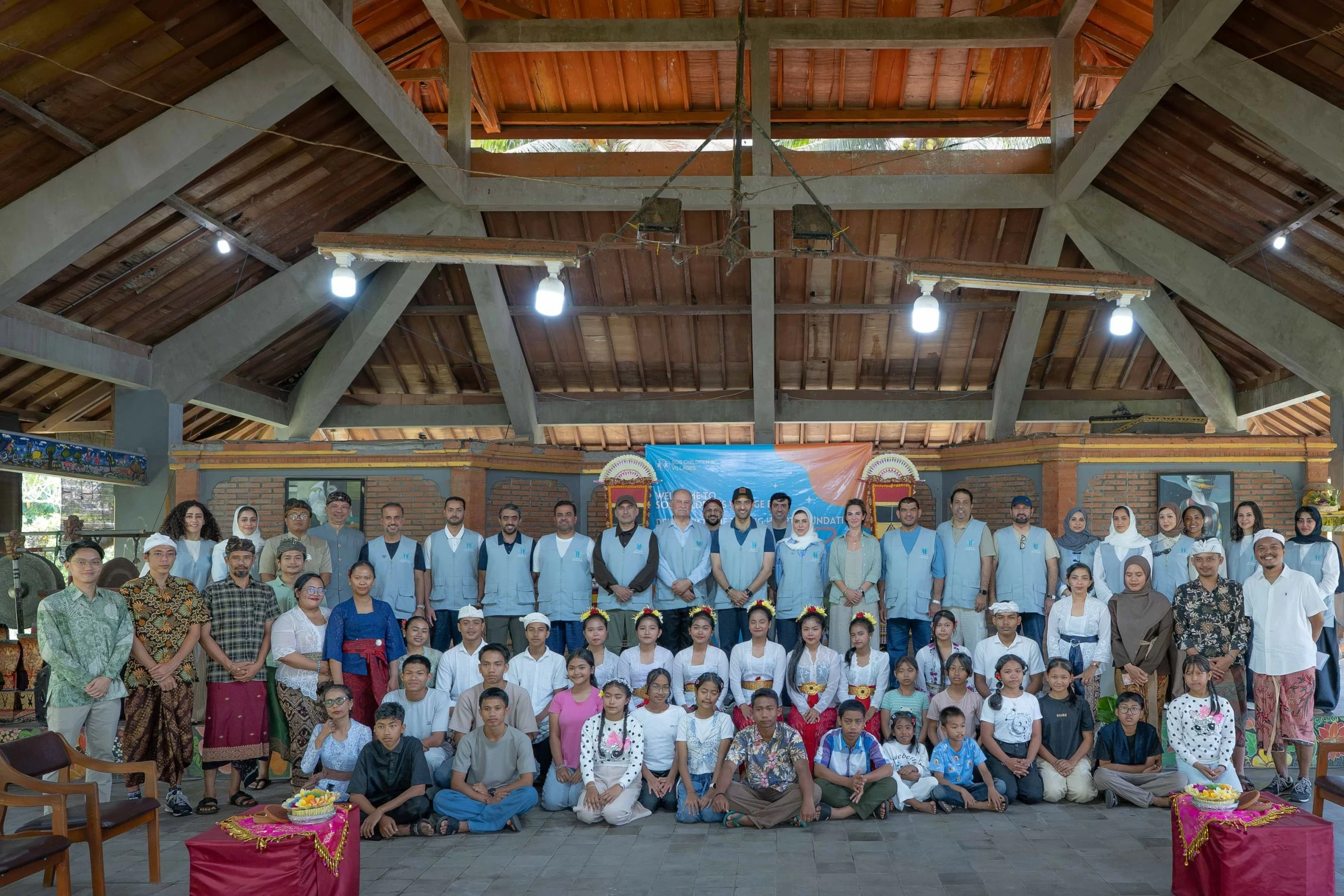 Sultan Bin Ahmed visits charitable initiatives in Indonesia's island  Bali
