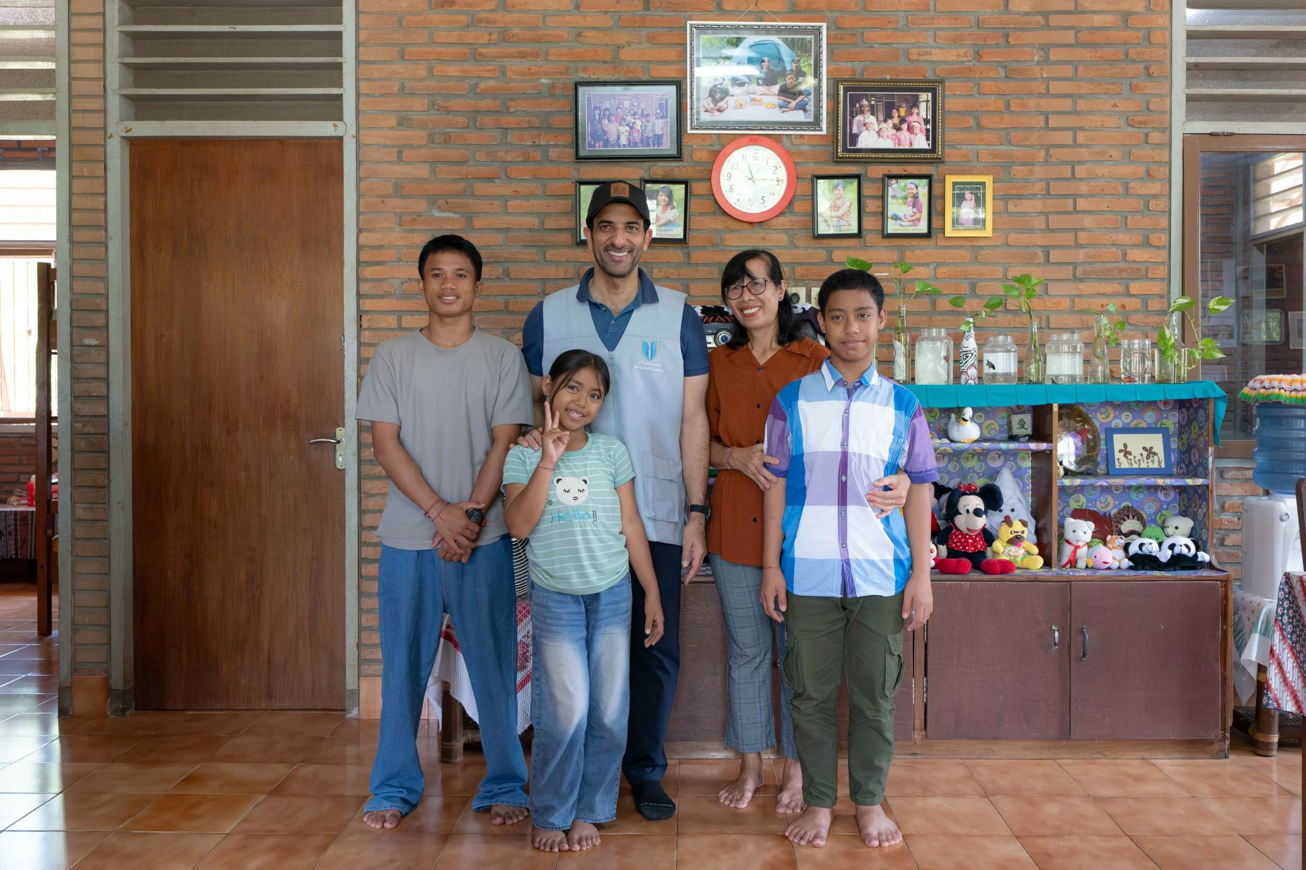 Sultan Bin Ahmed visits charitable initiatives in Indonesia's island  Bali