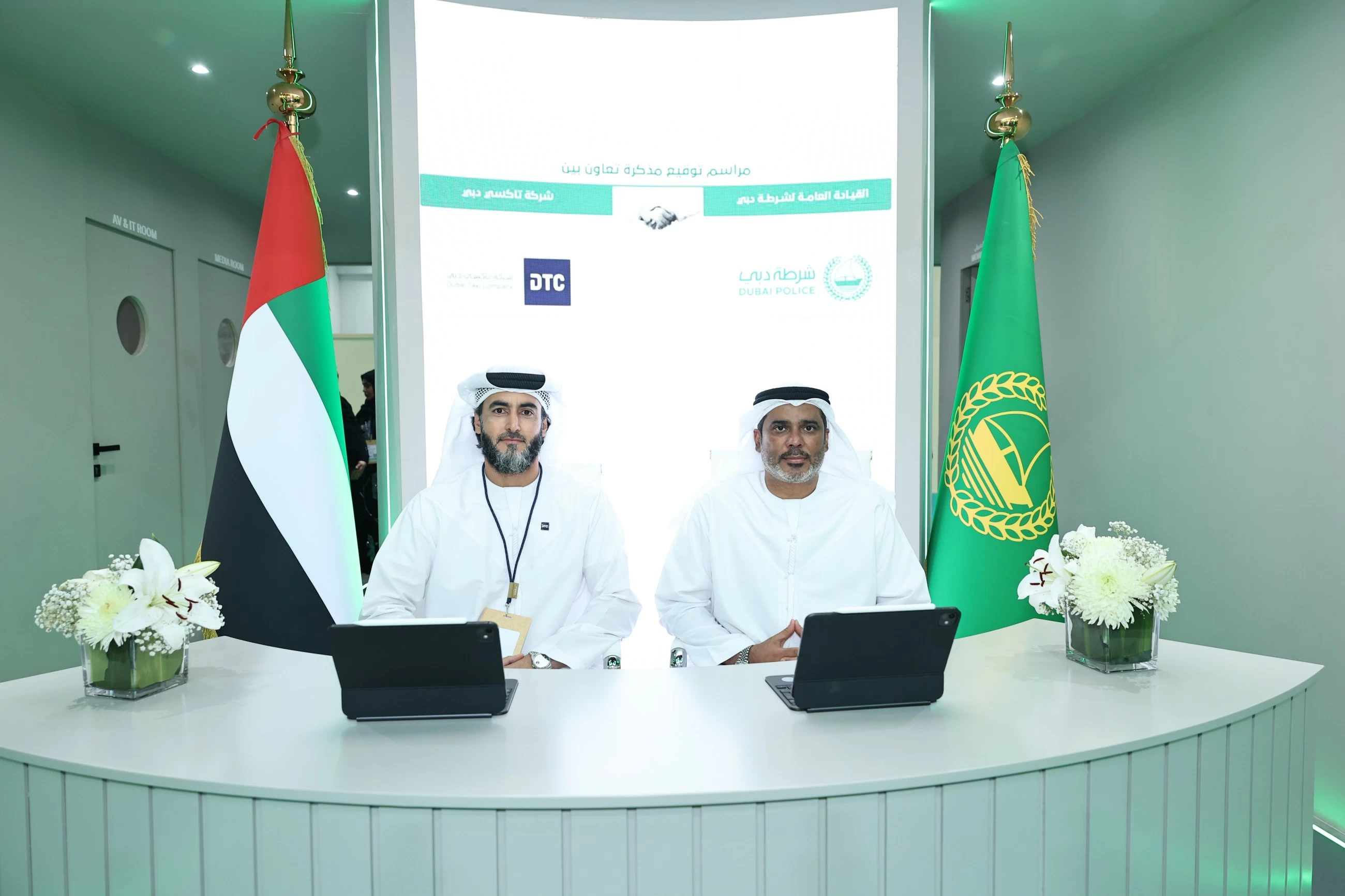 Dubai Taxi and Dubai Police sign deal to educate taxi drivers on professional interaction with tourists